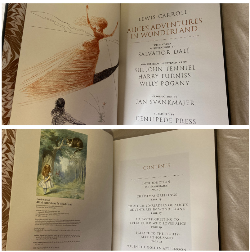 Alice in Wonderland | Centipede Press | Unsigned | Salvador Dali Art
