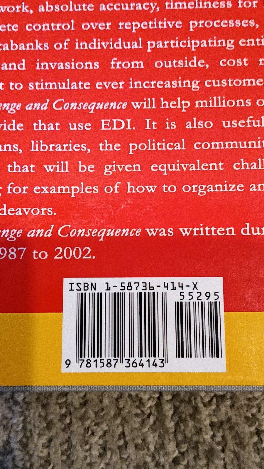 Challenge and Consequence: EDI and the Future of Logistics (2002) [VG]