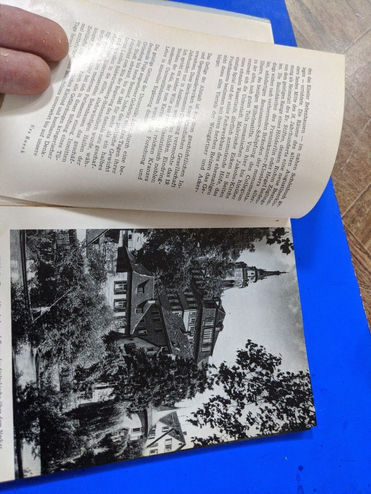 Tubingen Picture Booklet 20+ Pages A Couple Are Loose But In Perfect Condition