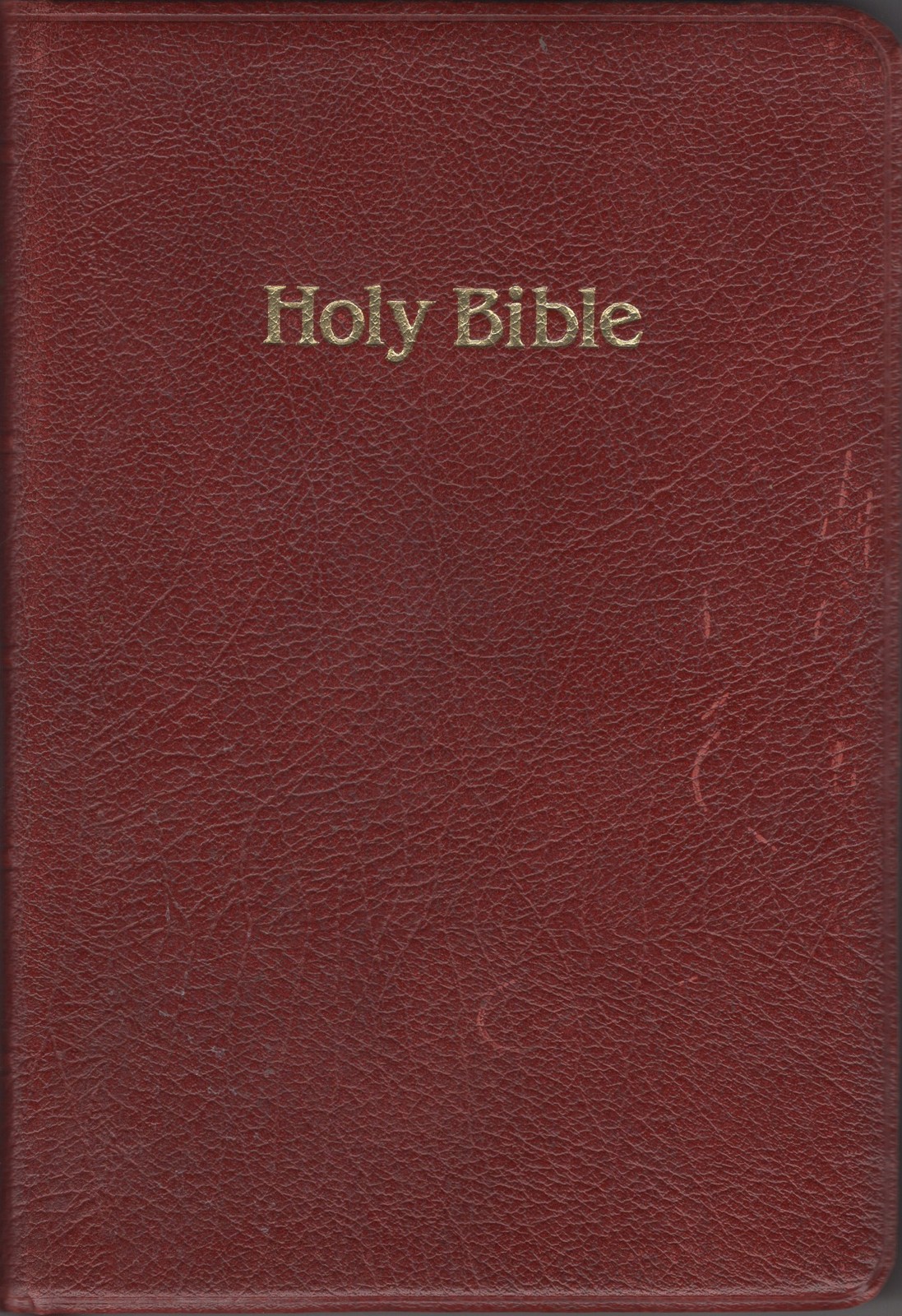 Holy Bible: New King James Version, No. 406Bg, Burgundy Genuine Leather