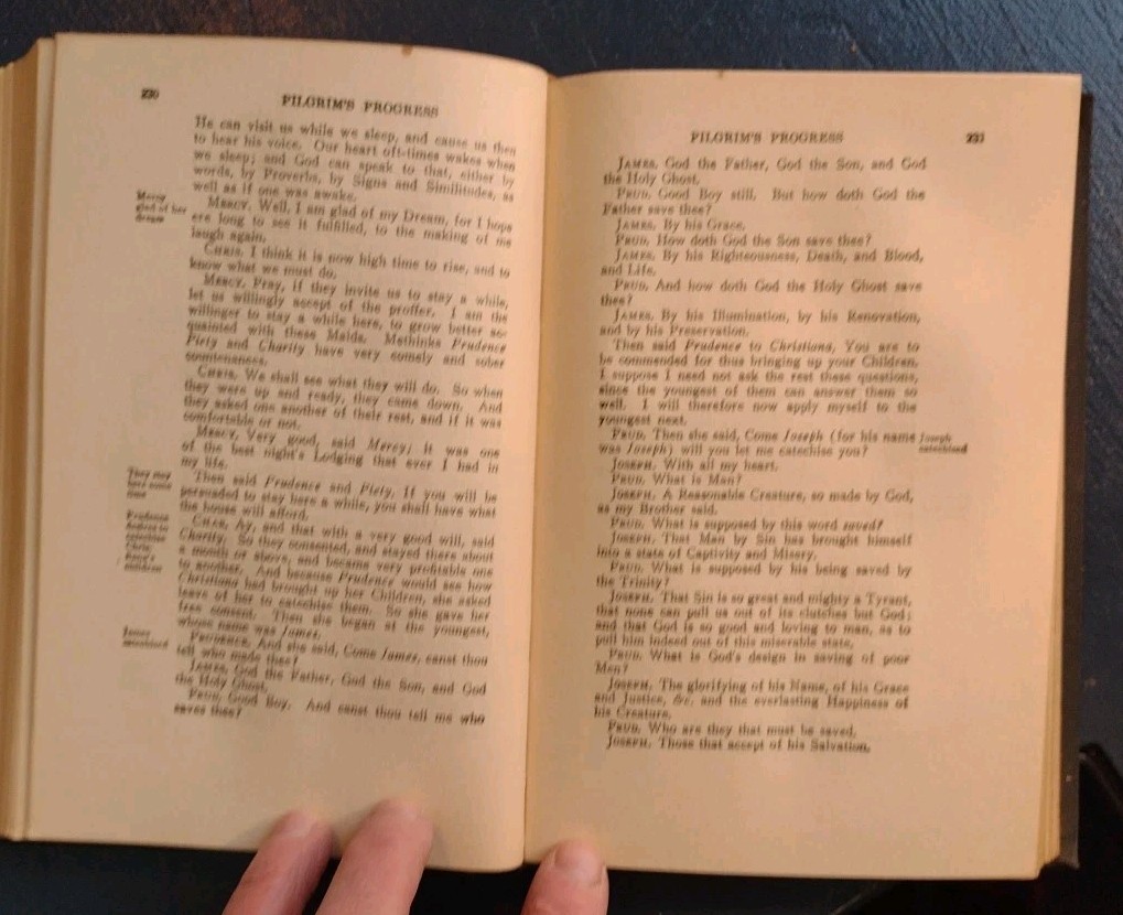 Pilgrim’s Progress by Bunyan and Donne and Herbert by Walton