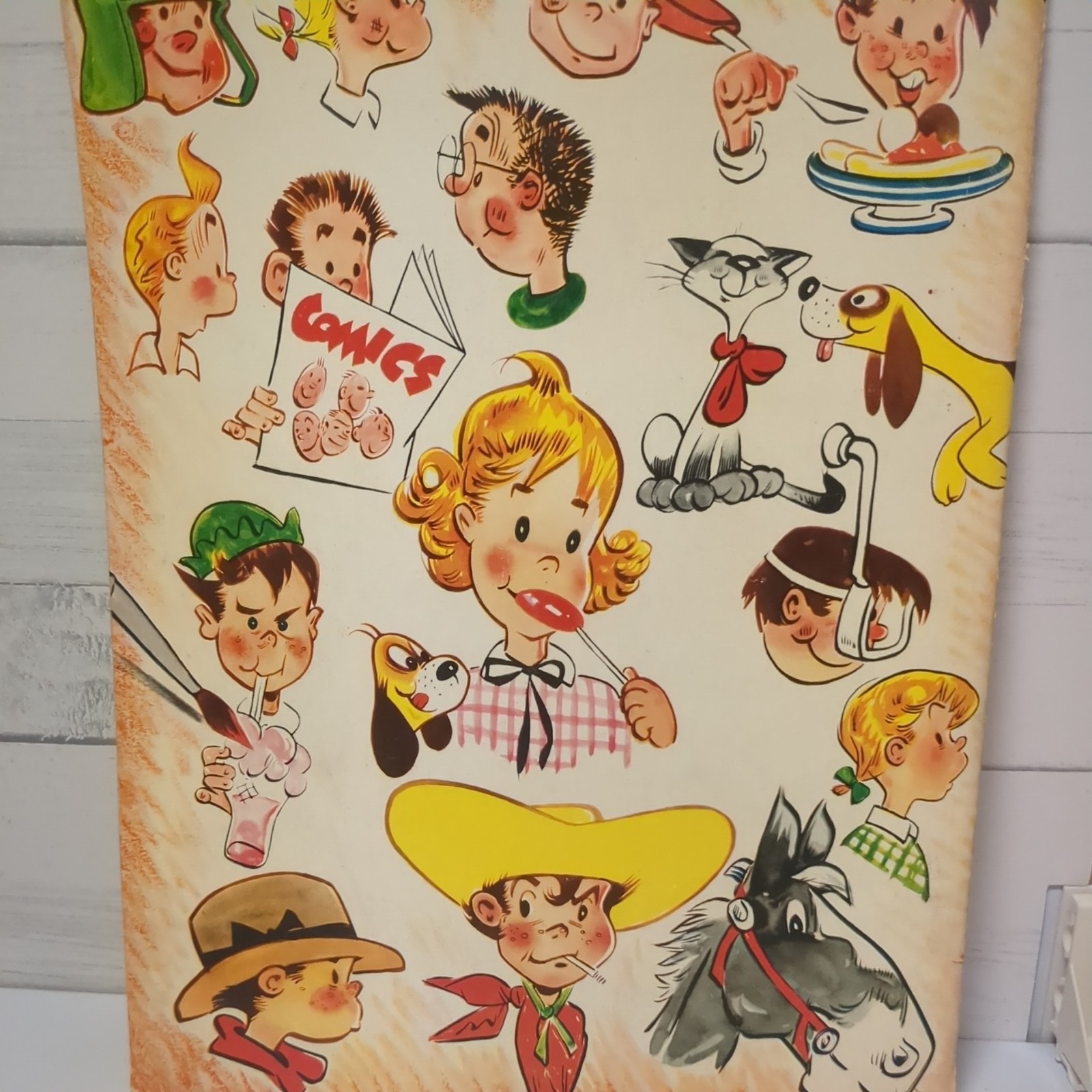 Rare Vintage 1950’s Walter T Foster How To Draw Comics 23