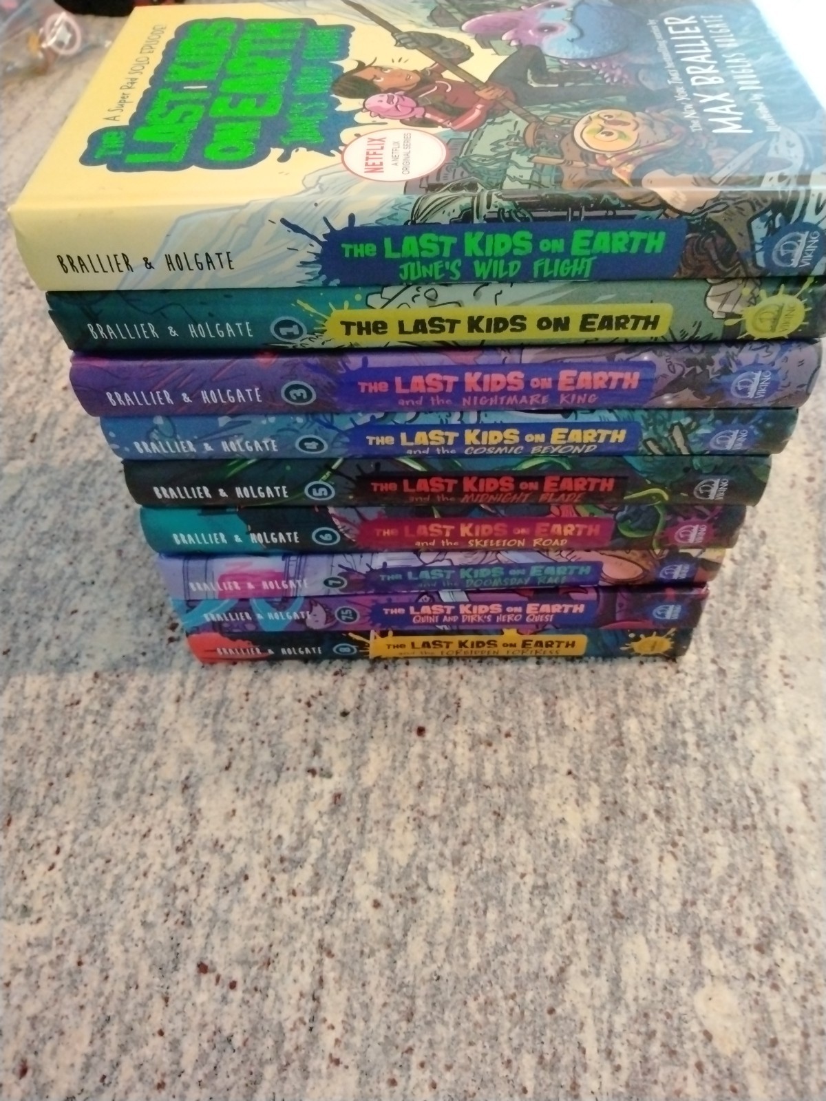 The Last Kids On Earth By Max Brallier Book Lot of 9