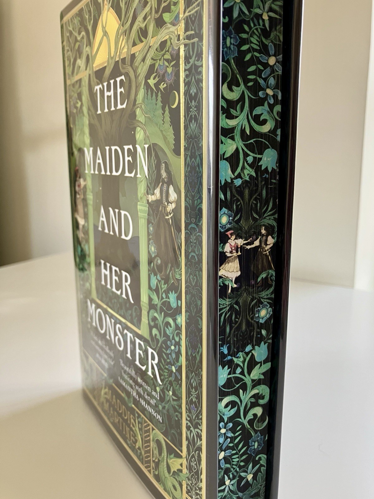 Goldsboro First Edition The Maiden and Her Monster By Maddie Martinez SIGNED