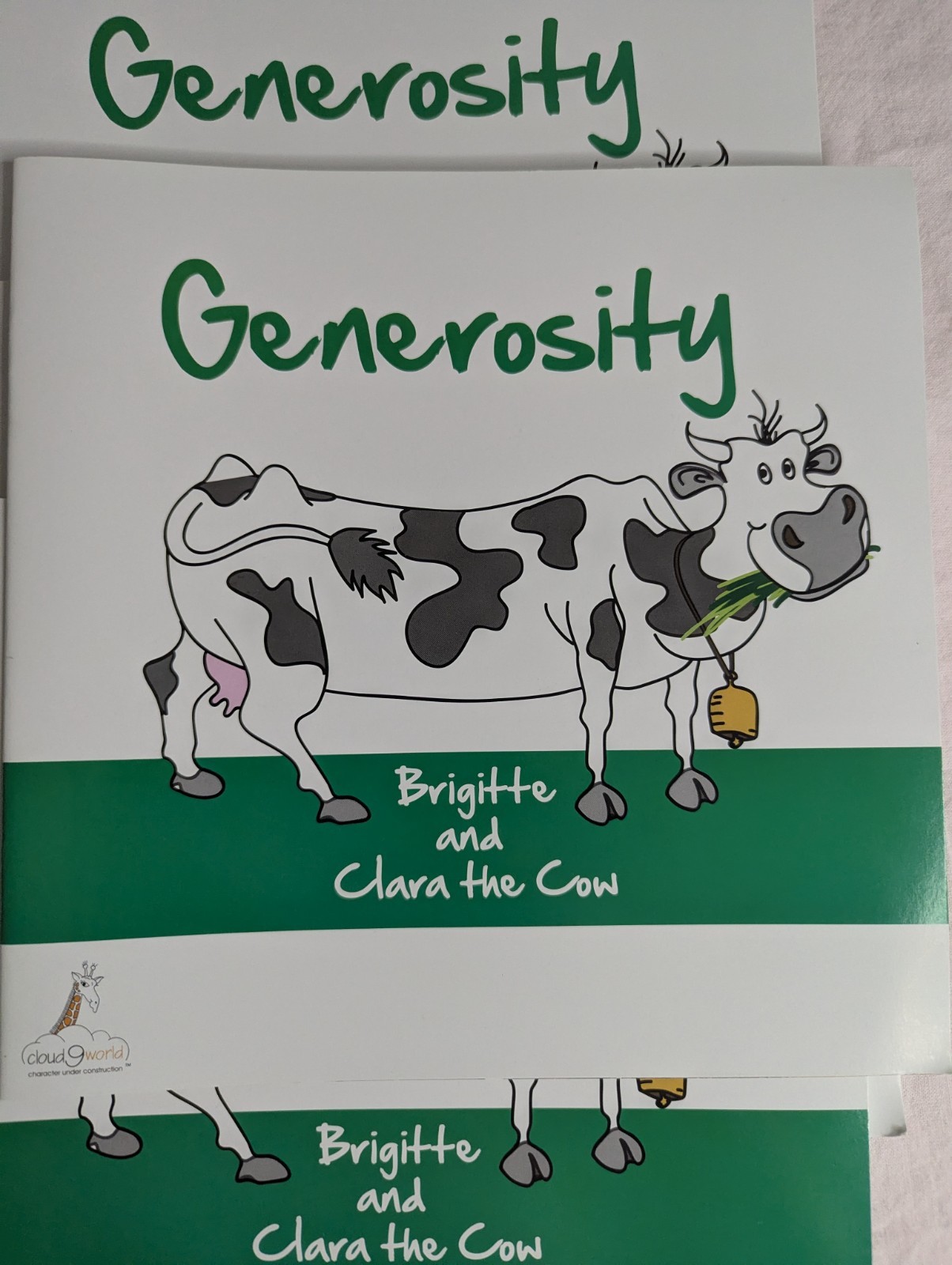 Home School Teachers Cloud 9 world character books GENEROSITY lot 2nd-5th