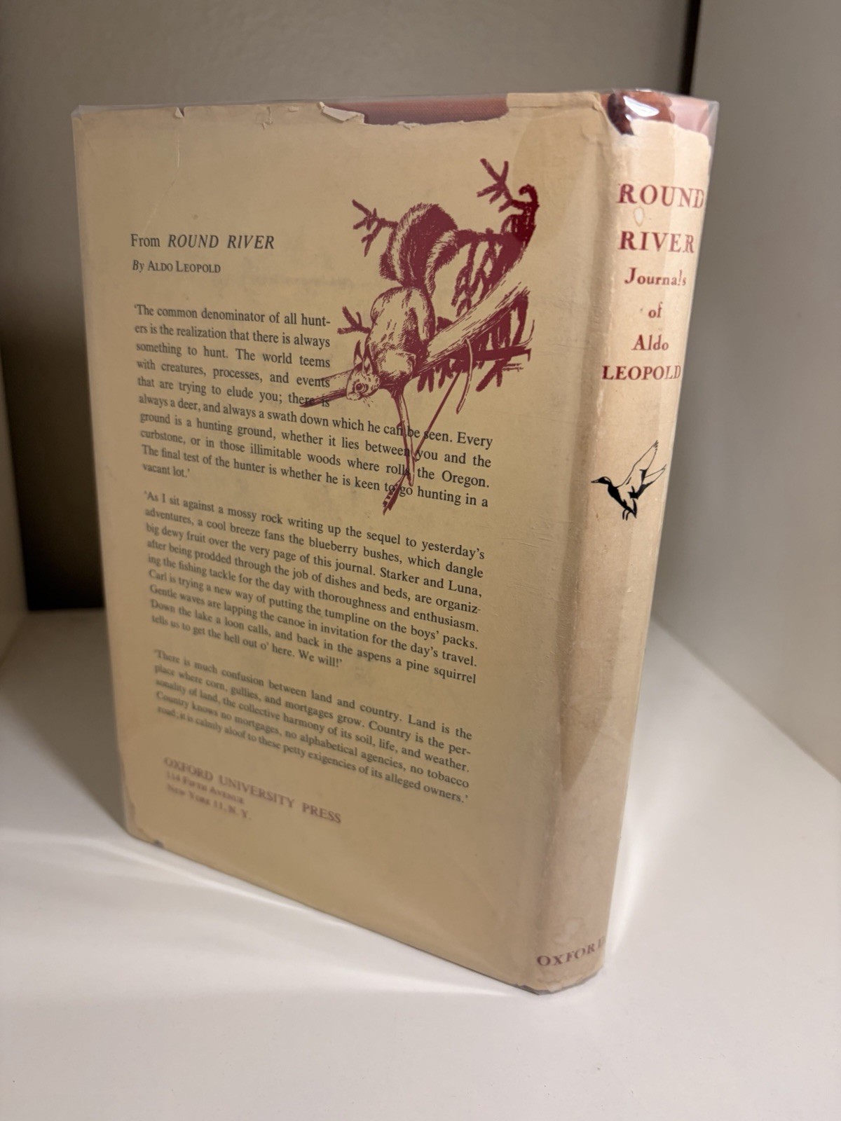 ROUND RIVER: FROM THE JOURNALS OF ALDO LEOPOLD By Luna B. Leopold – HC 1st Ed DC
