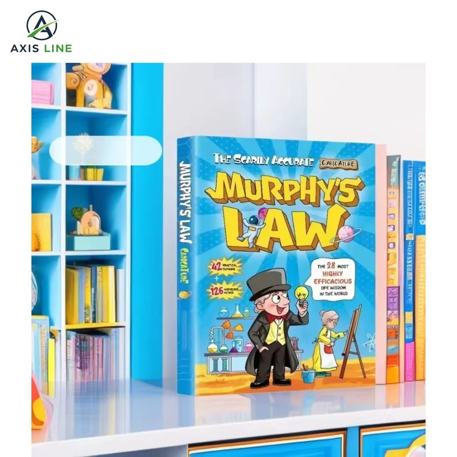 Murphy’s Law Learning Book for Kids 8-12 with 128 Pages Paperback Illustrated