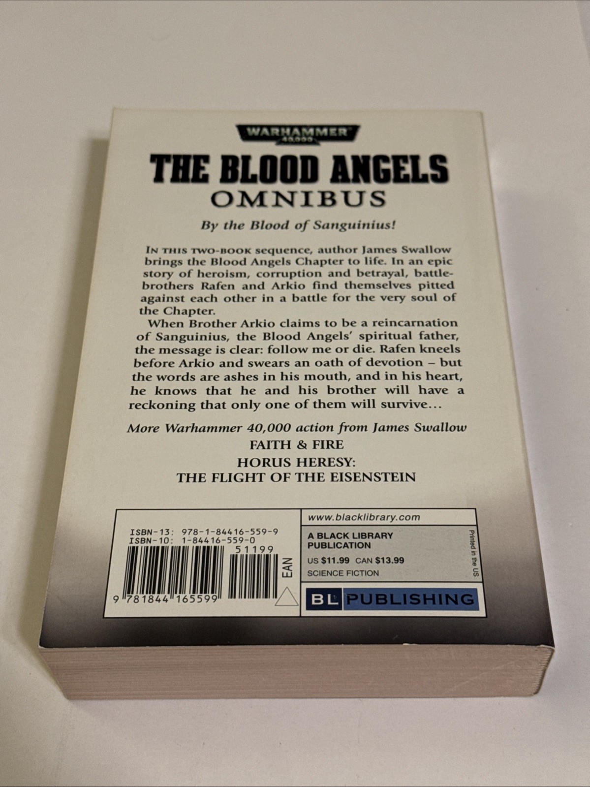 Blood Angels Omnibus by James Swallow (2008, Trade Paperback)