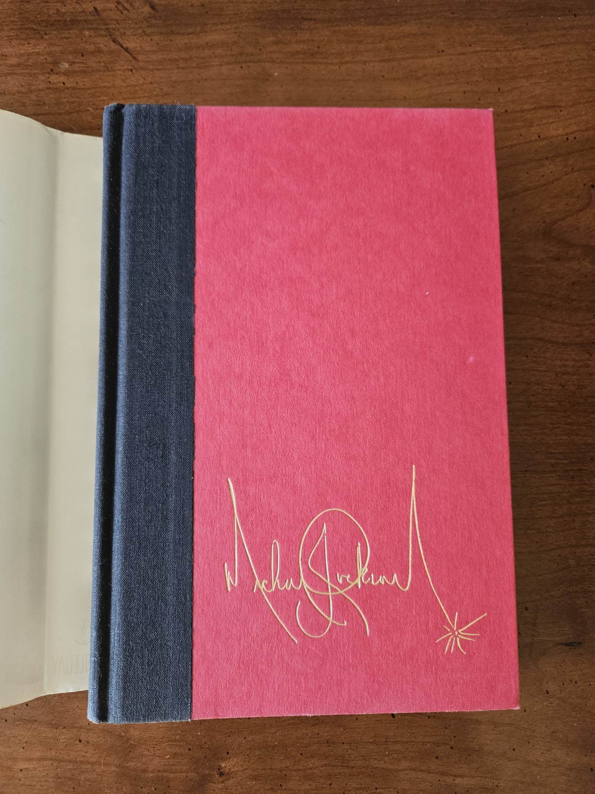 Moonwalk by Michael Jackson 1988 Hardcover Dust Jacket 1st Edition *Cover Indent