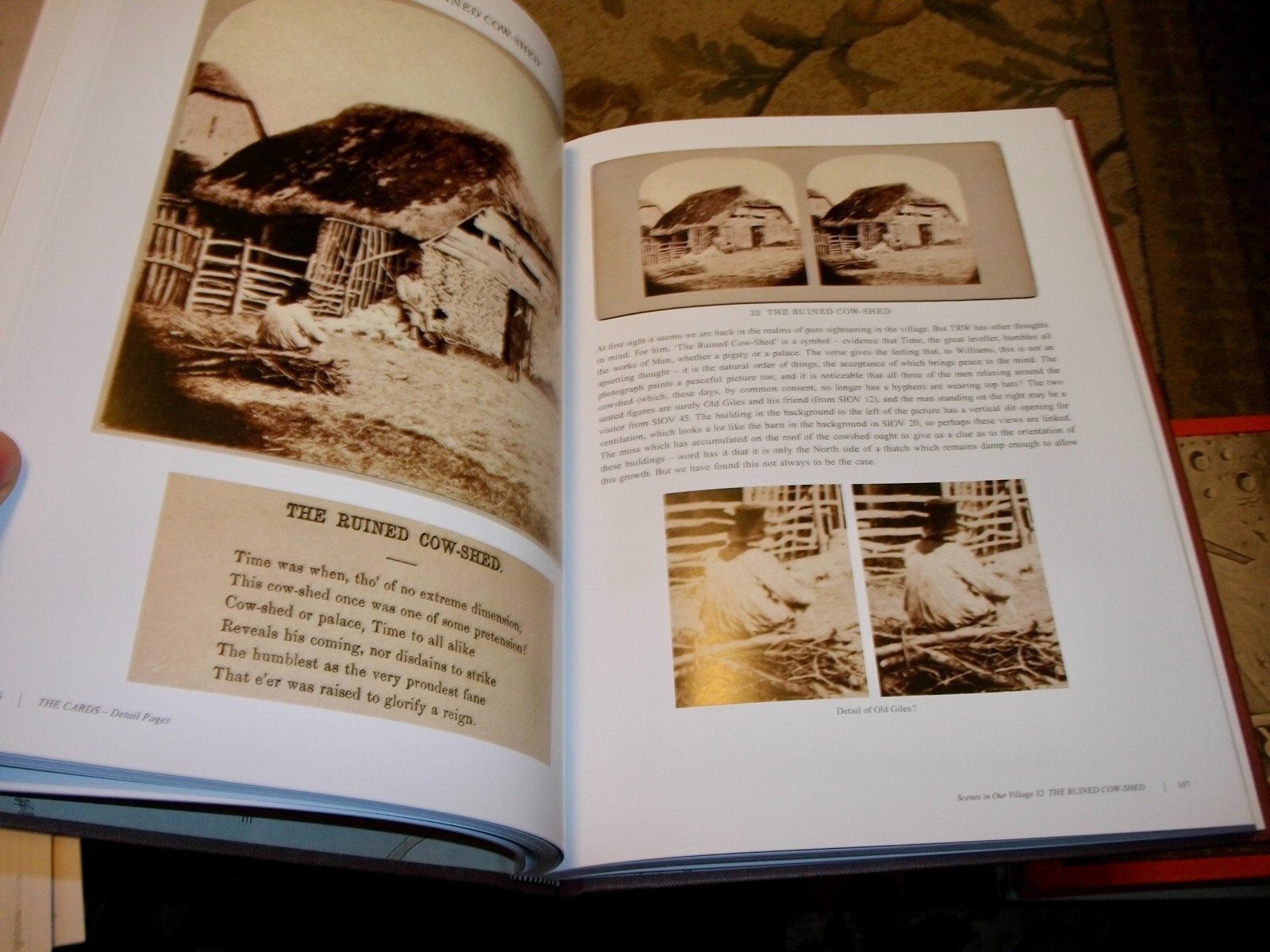 A Village Lost & Found, by Brian May (Queen) & Elena Vidal, Stereo Photos, Case