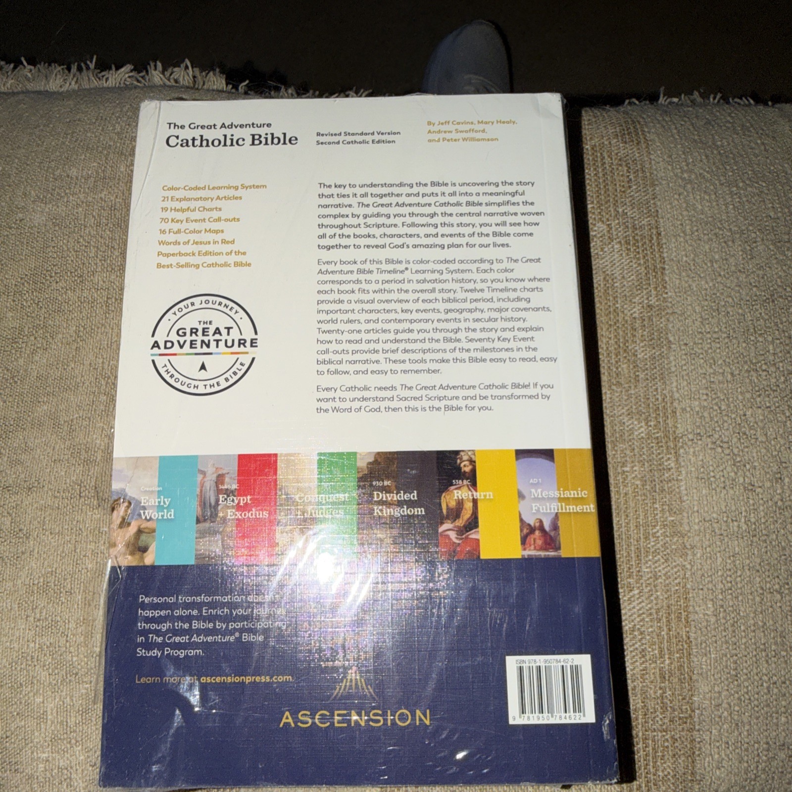 Great Adventure Catholic Bible (Paperback) by Jeff Cavins (2021, Trade…