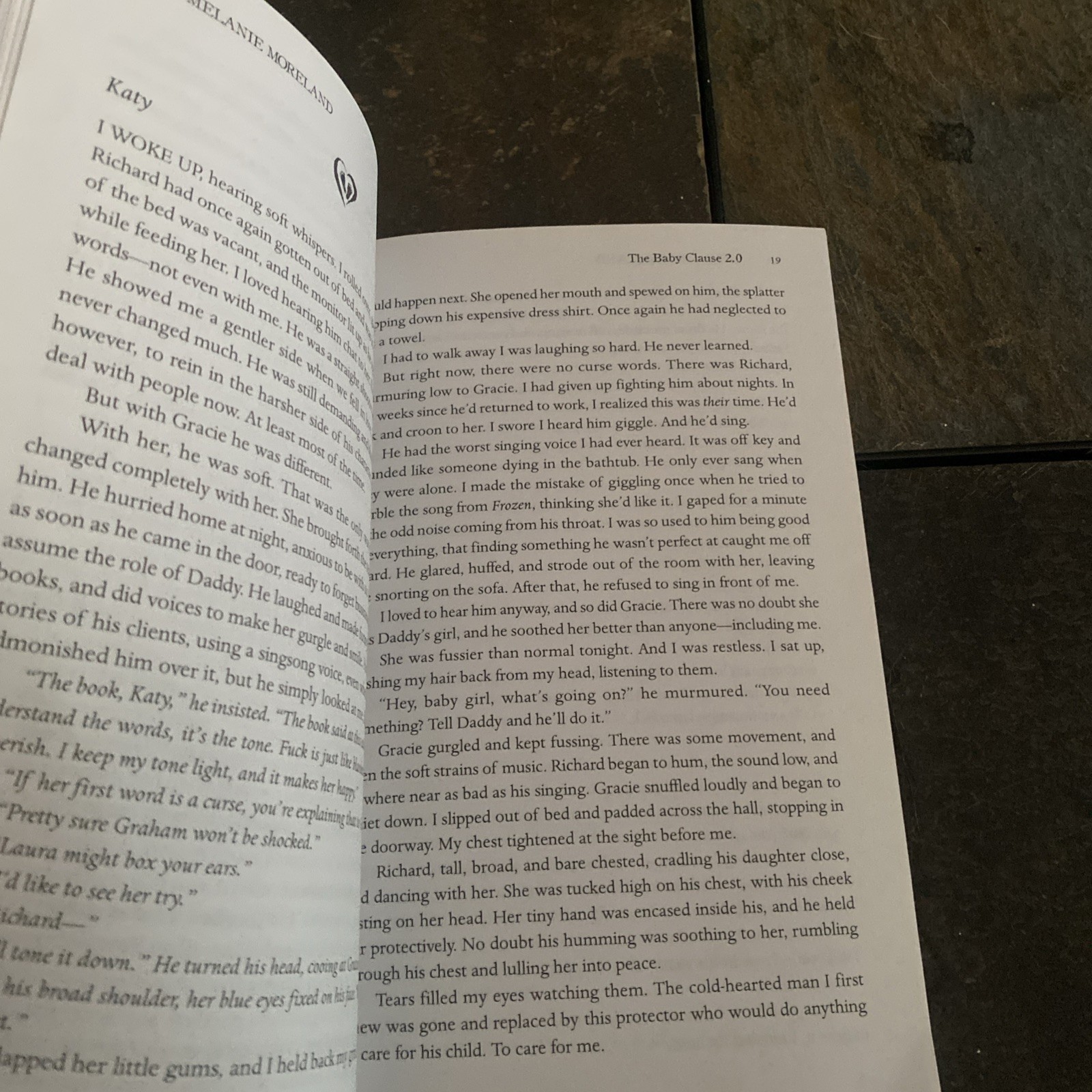 THE BABY CLAUSE 2.0 (THE CONTRACT) (VOLUME 2) By Melanie Moreland **Excellent**