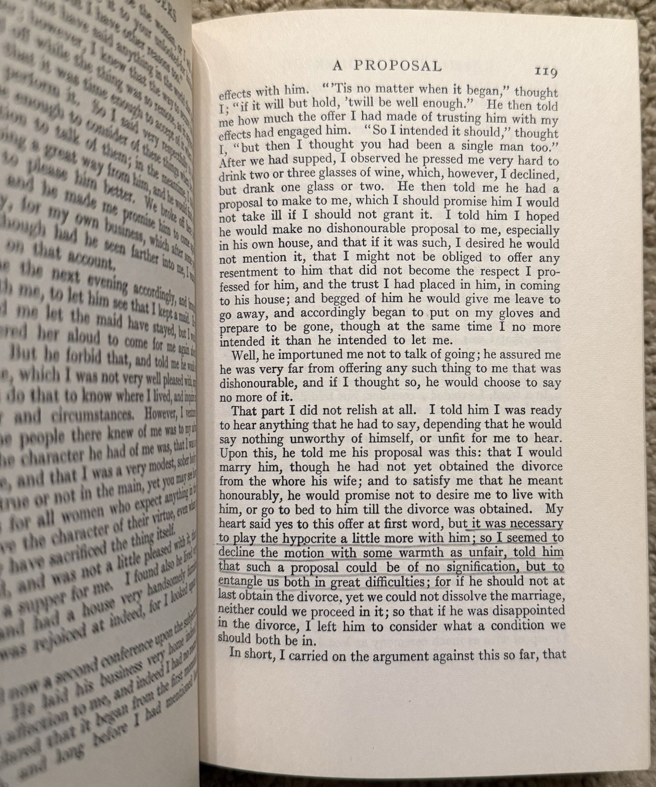 MOLL FLANDERS BY DANIEL DEFOE 1966 EVERYMAN’S LIBRARY VINTAGE HARDCOVER W/ DJ