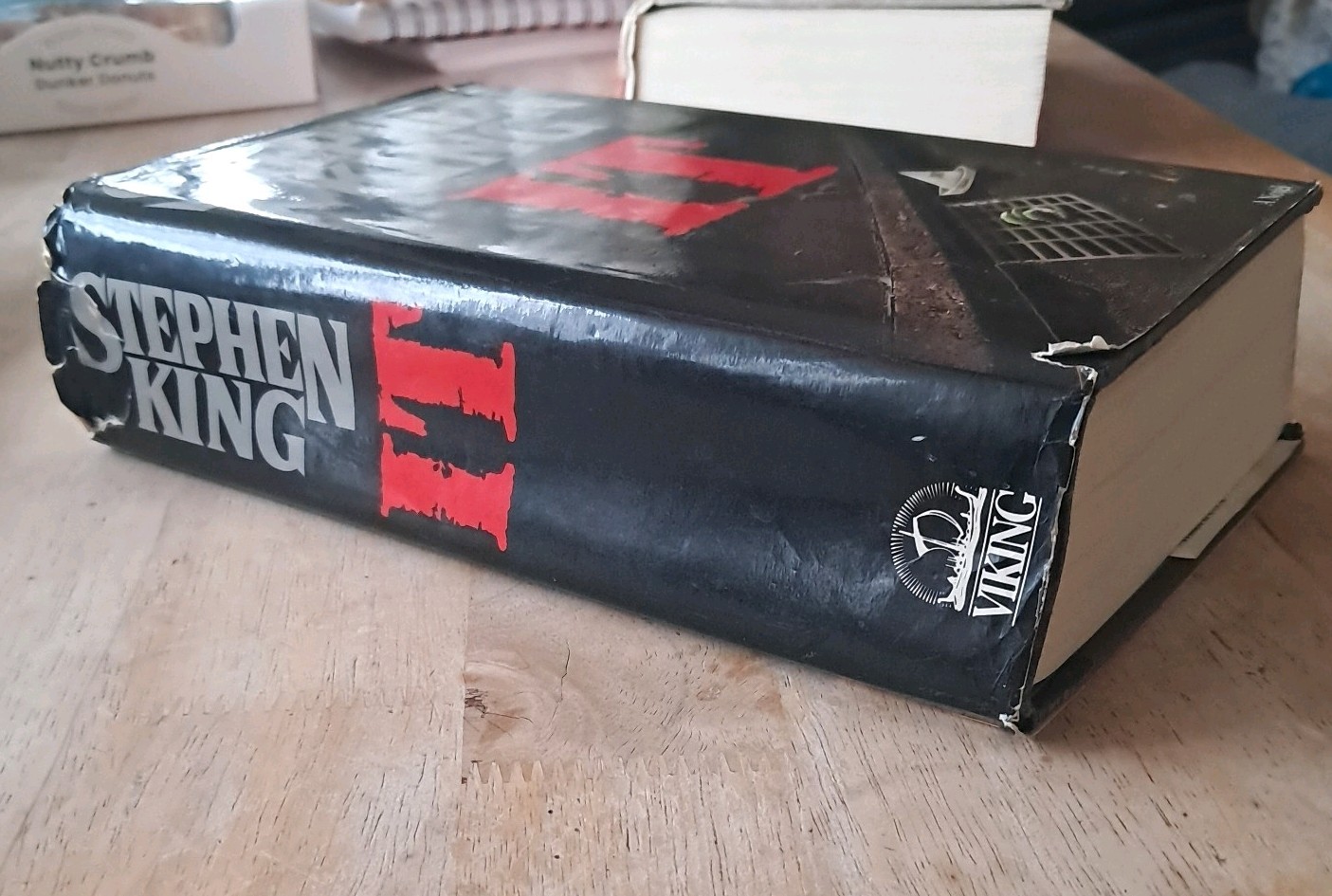 Vintage Stephen King IT 1986 Viking HC 10th Printing w/ DJ Horror Novel good