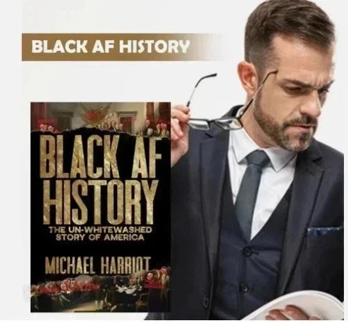 Black AF History Un-Whitewashed Story of America Michael Harriot A5 Book