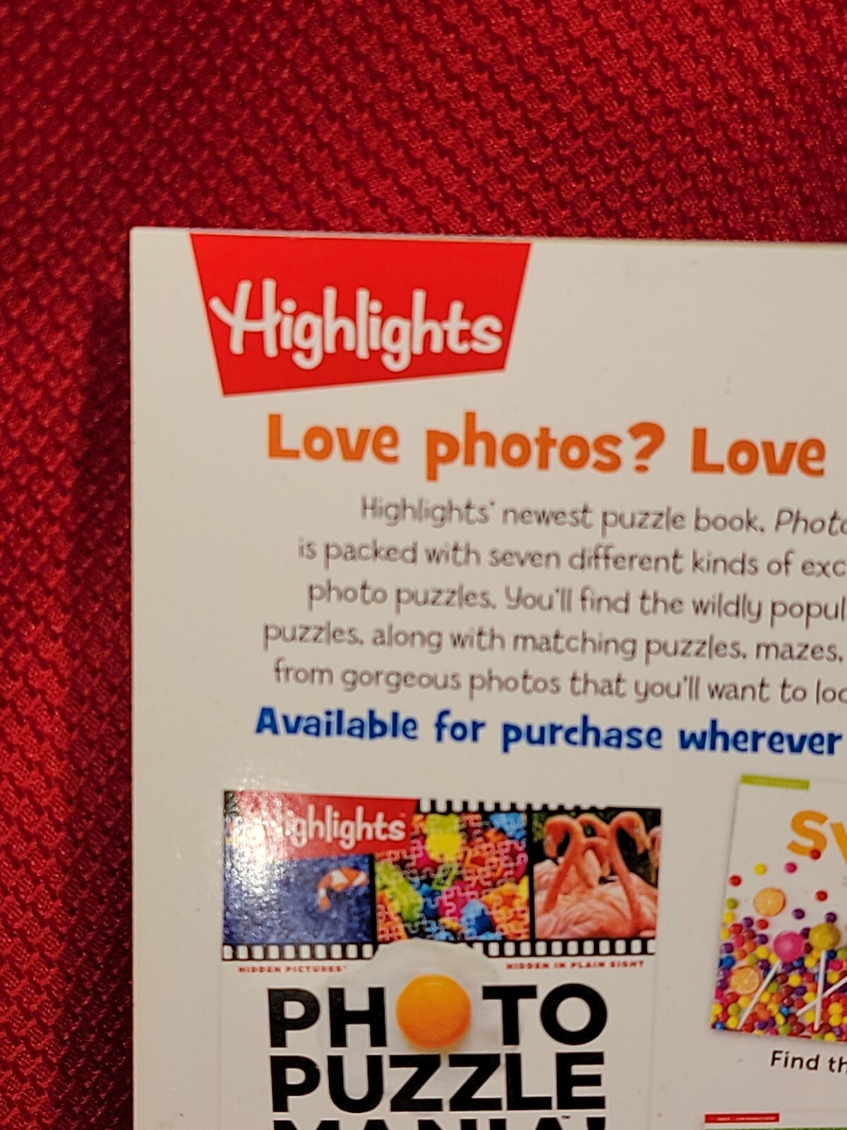 EXPLORE THE OUTDOORS Highlights Chic-Fil-A puzzle maze activity promo Book 2019