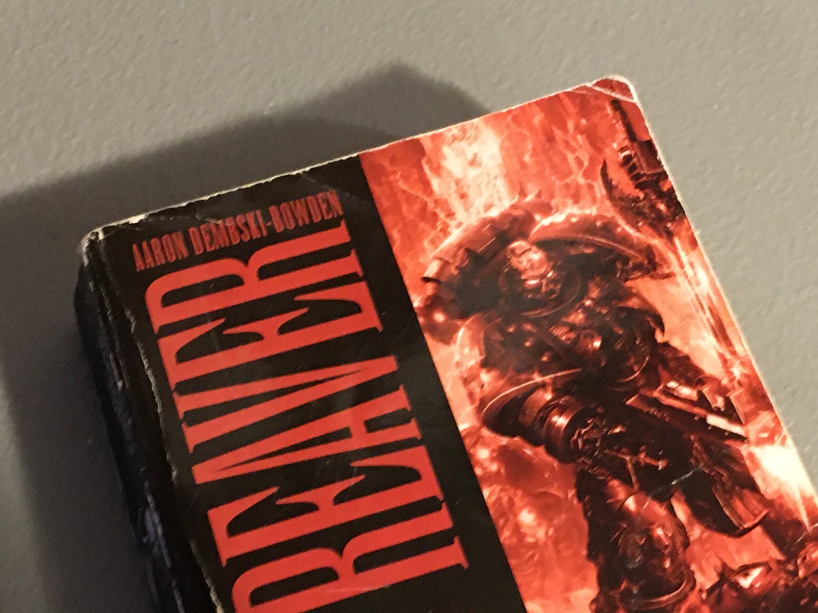 BOOK NOVEL BLOOD REAVER BY AARON DEMBSKI-BOWDEN USED PAPERBACK