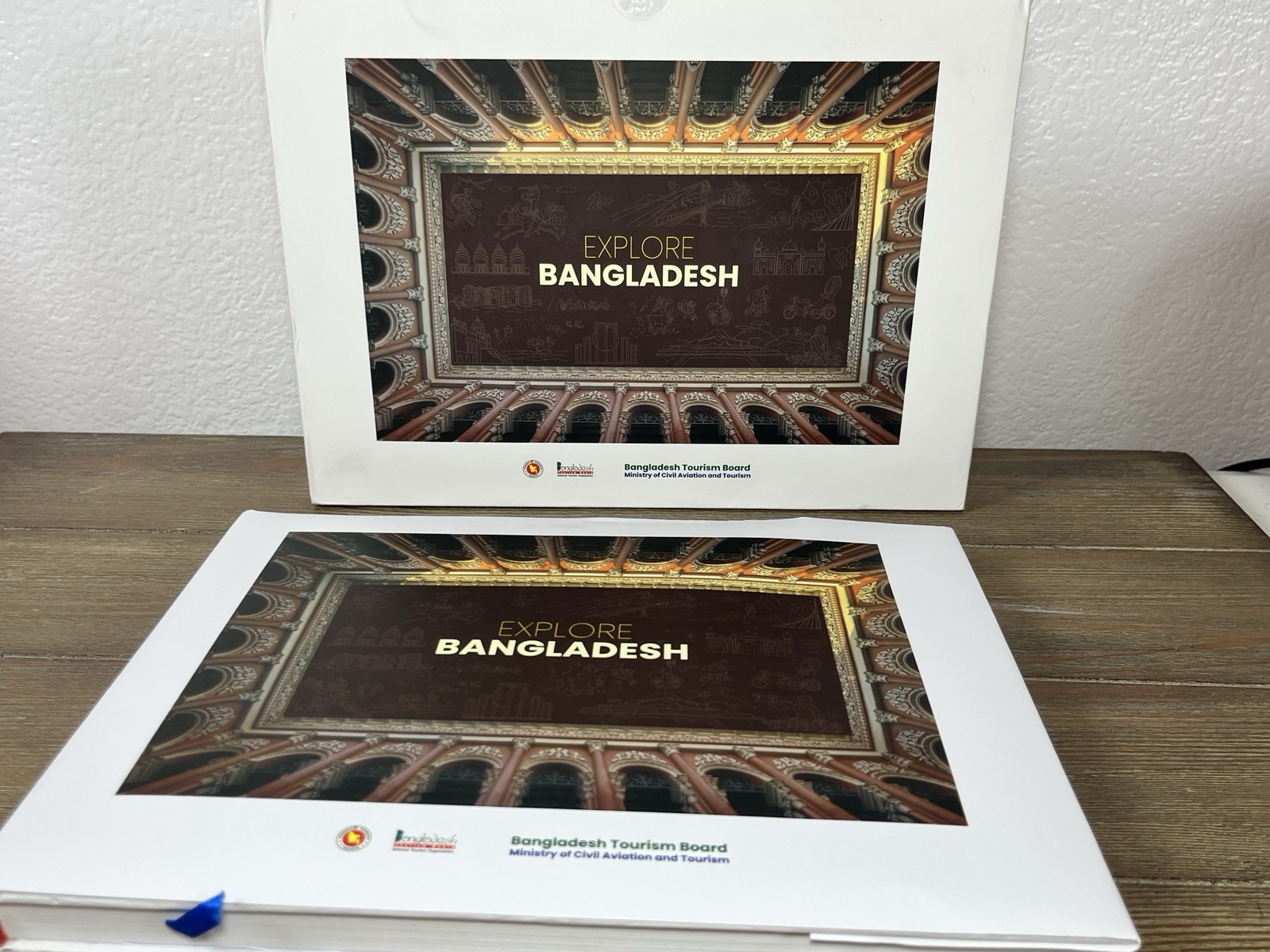 Explore BANGLADESH Coffee Table Book 11”x8” Full Page Photos 152 Pages Hardcover