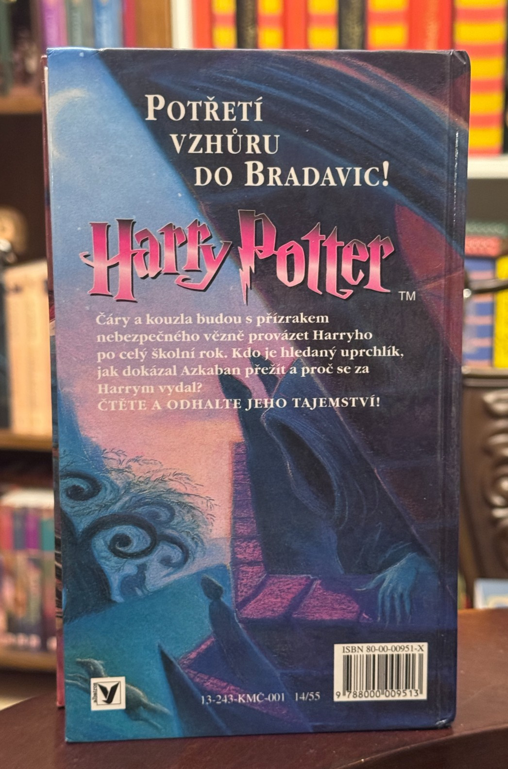 Czech Translation, Harry Potter and the Prisoner of Azkaban, HC, JK Rowling