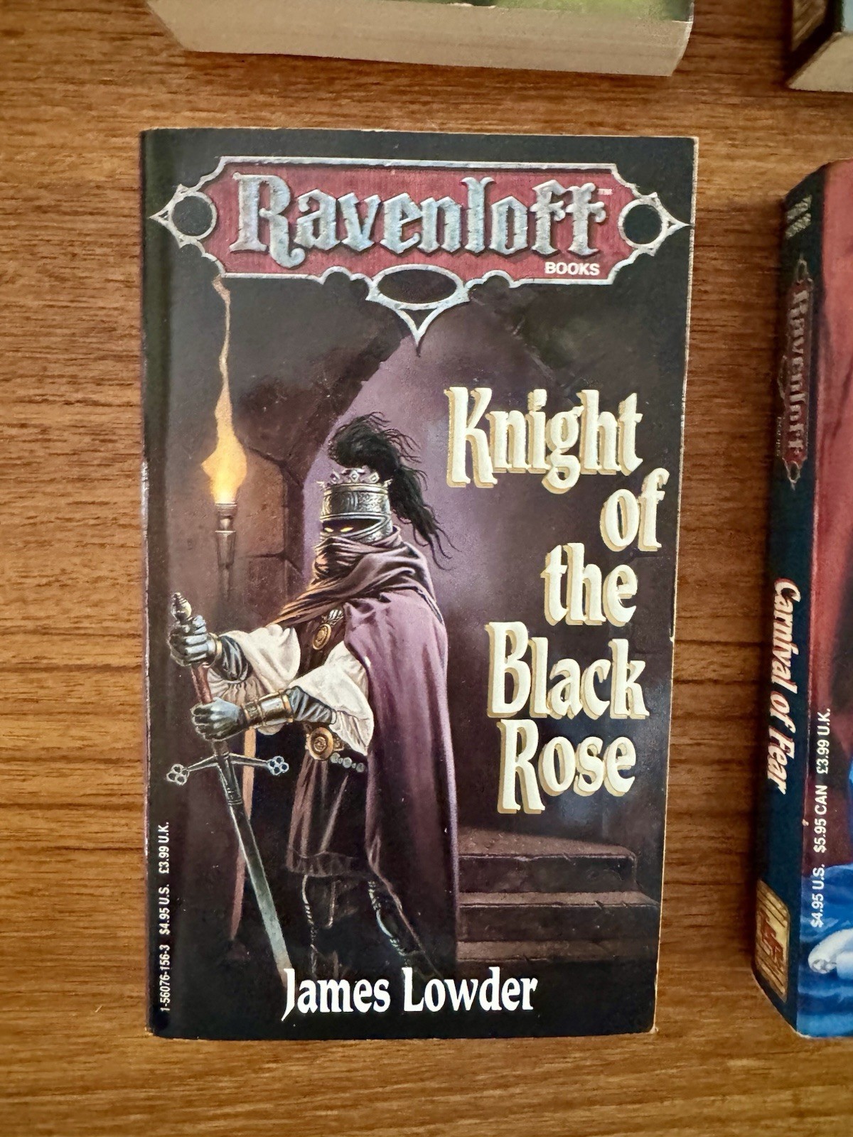 RAVENLOFT 9x PAPERBACK Book LOT Fantasy Horror TSR Christie Golden J ROBERT KING