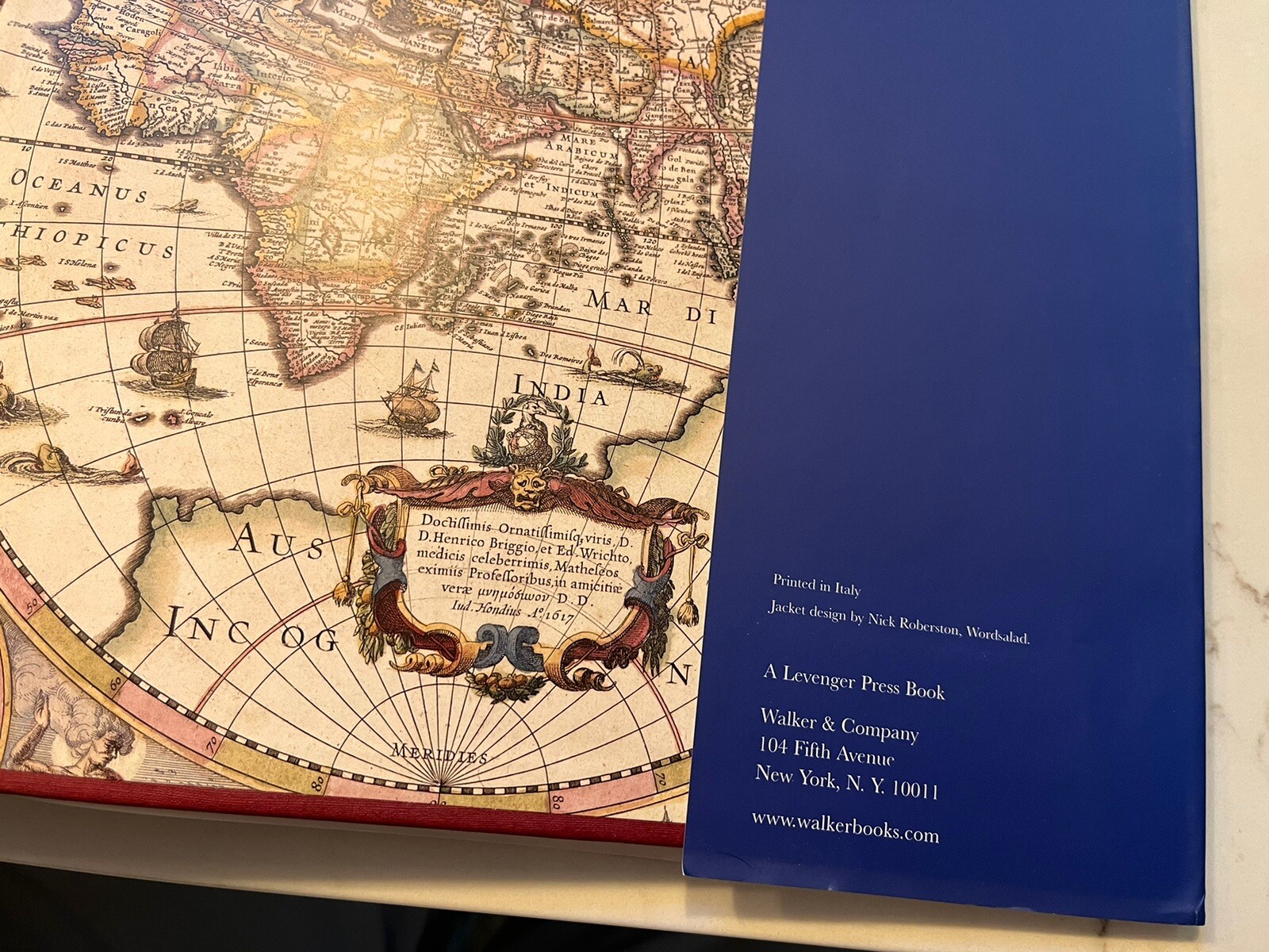 THE MAP BOOK By Peter Barber – HC DJ 2006 NEW
