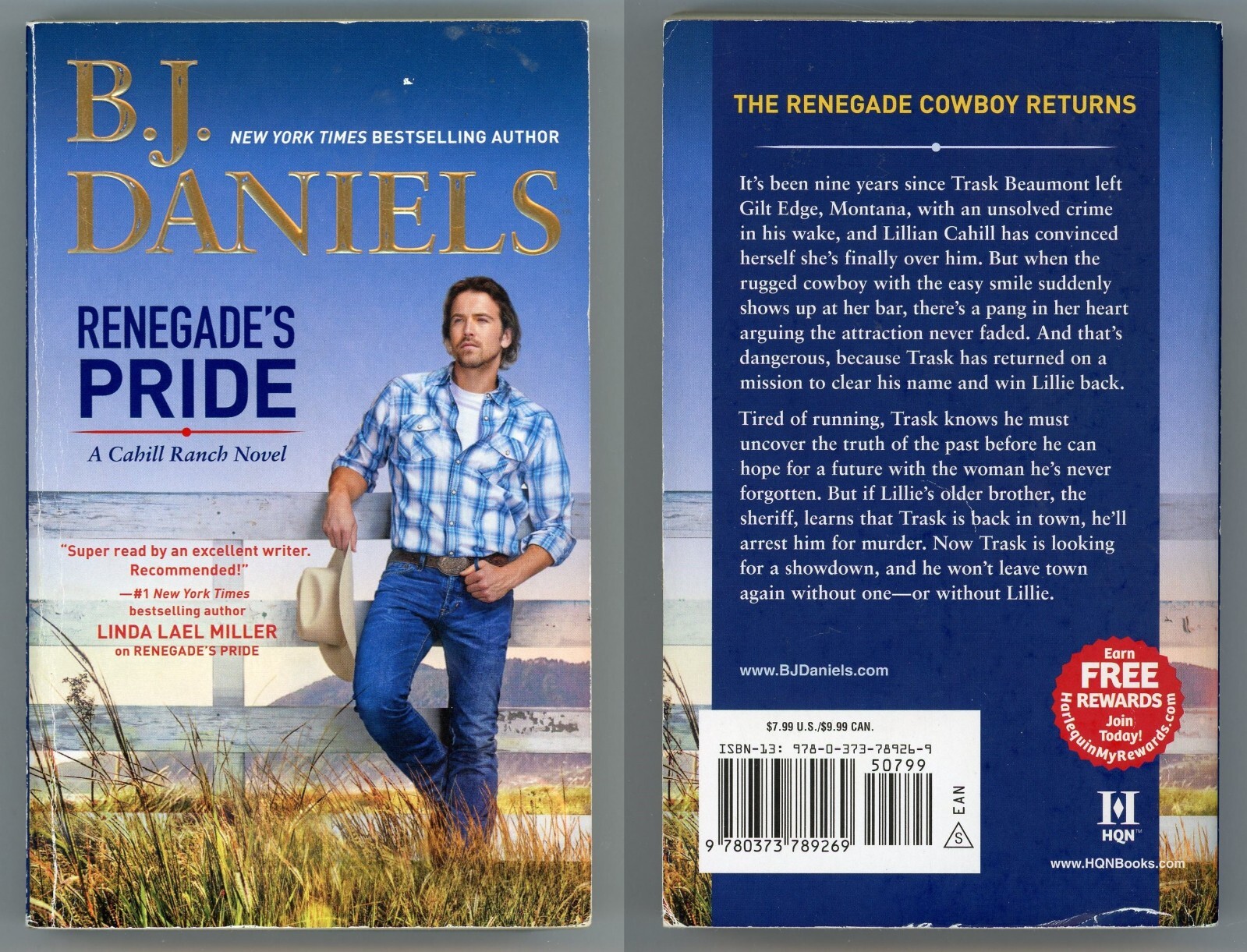 Montana Cahills Western Romance Lot of 4 Paperback by B.J. Daniels