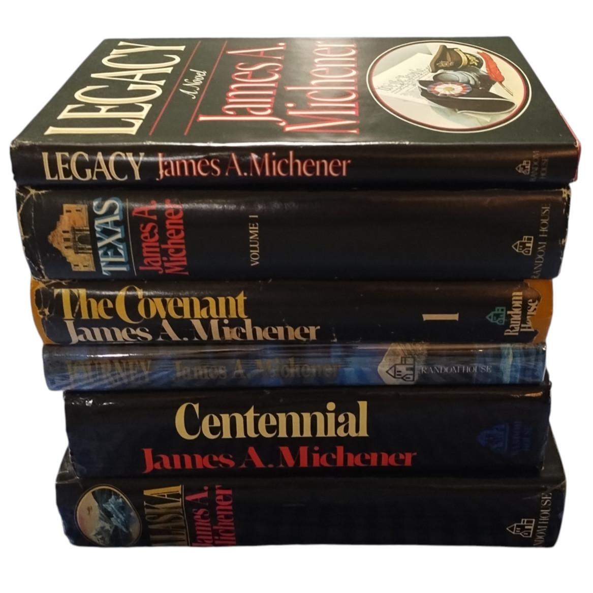 James A Michener Lot of 6 Hardcover Books Some First Editions