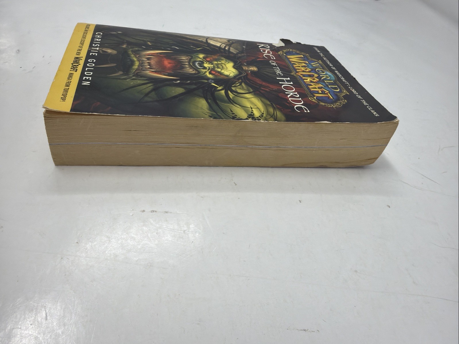 Rare World of Warcraft: Rise of the Horde by Christie Golden WOW Fantasy PB 2007