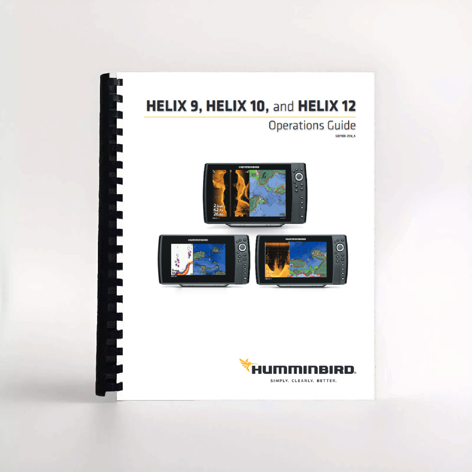 Operation Manual for Humminbird Helix 9, 10 and 12