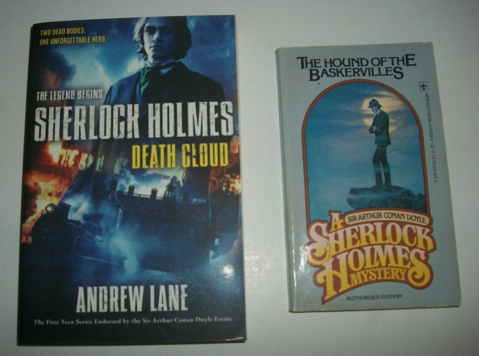 Hound of the Baskervilles Doyle Sherlock Holmes $1.25 lot Death Cloud Lane LN VG