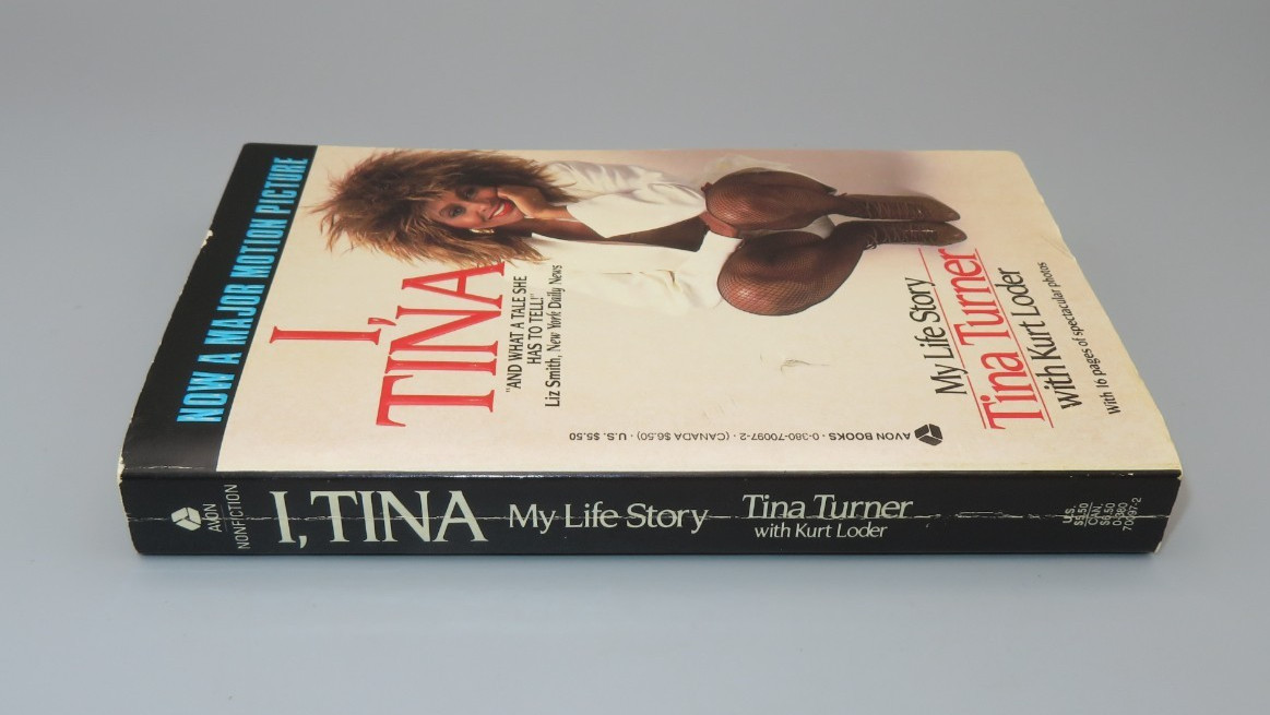 I Tina my life story Turner autobiography 16 pages black white photos pb 1987