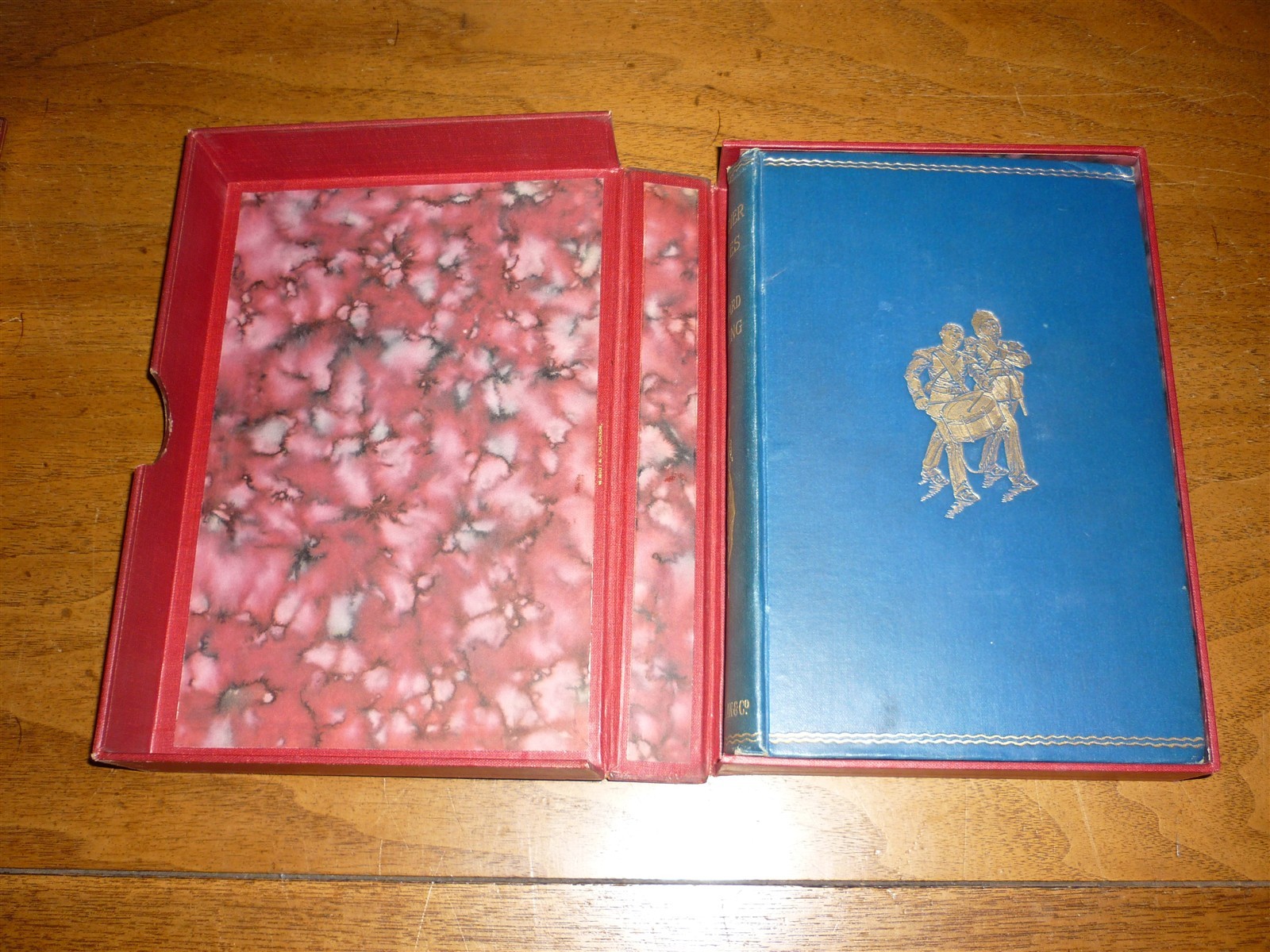 Rudyard Kipling. Soldier Tales. Macmillan, 1896. 1st ed. Near fine in clamshell.