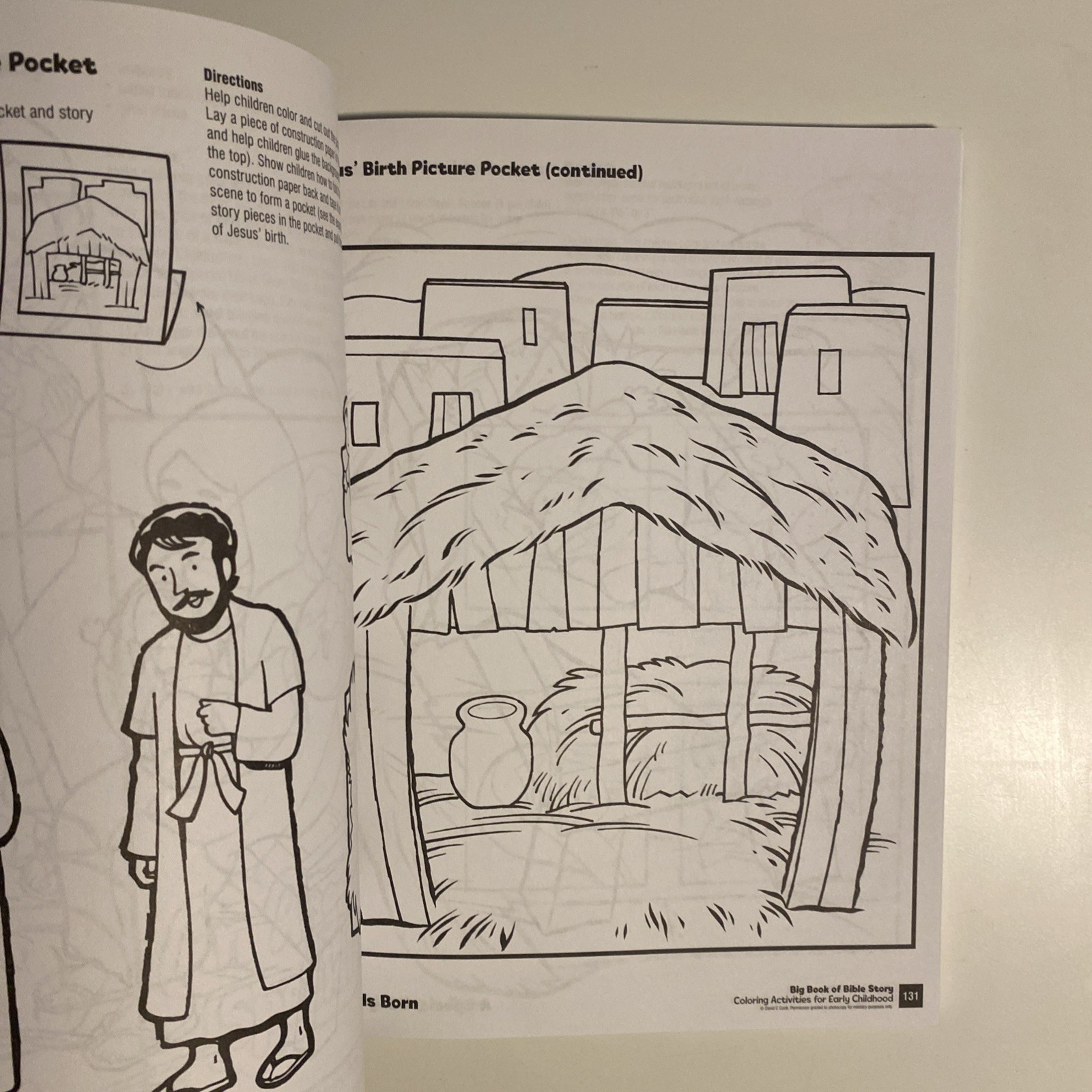 Big Book of Bible Story Coloring Activities for Early Childhood – paperback …