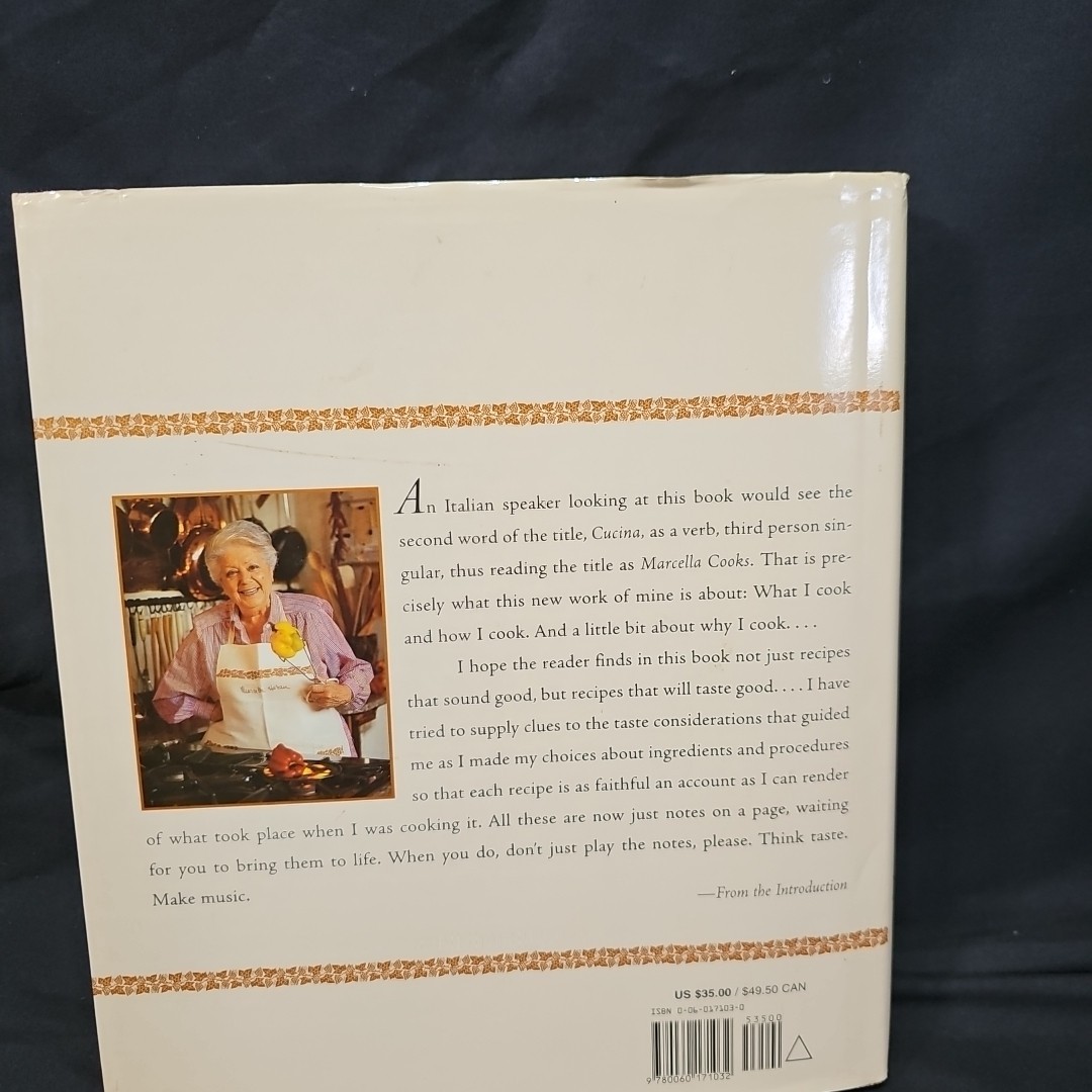 Marcella Cucina by Marcella Hazan (1997, Hardcover) First Edition