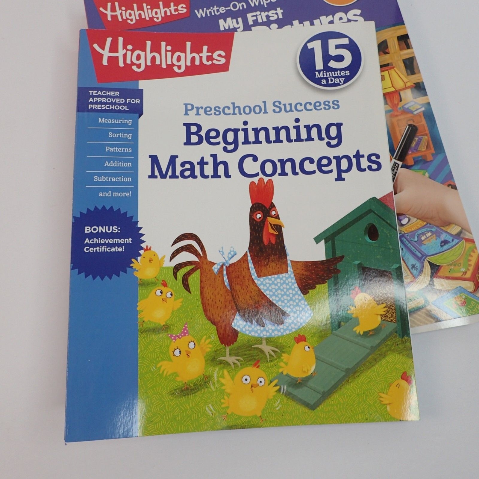 Highlights 15 Minutes A Day Preschool My Learning Box Lot of 7 Books
