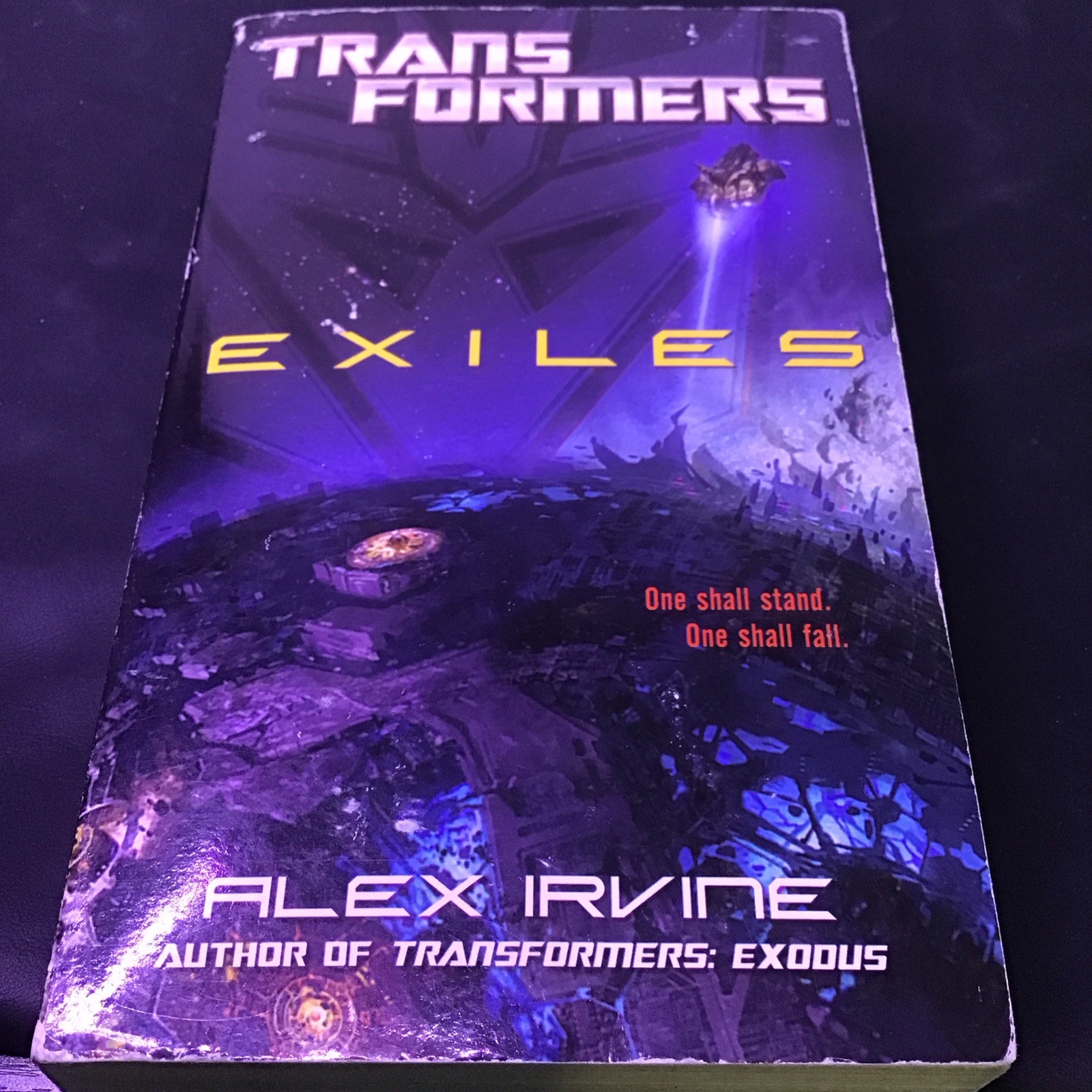 Transformers: Exiles by Alex Irvine Del Ray Books 2011 Mass Market Edition Fair