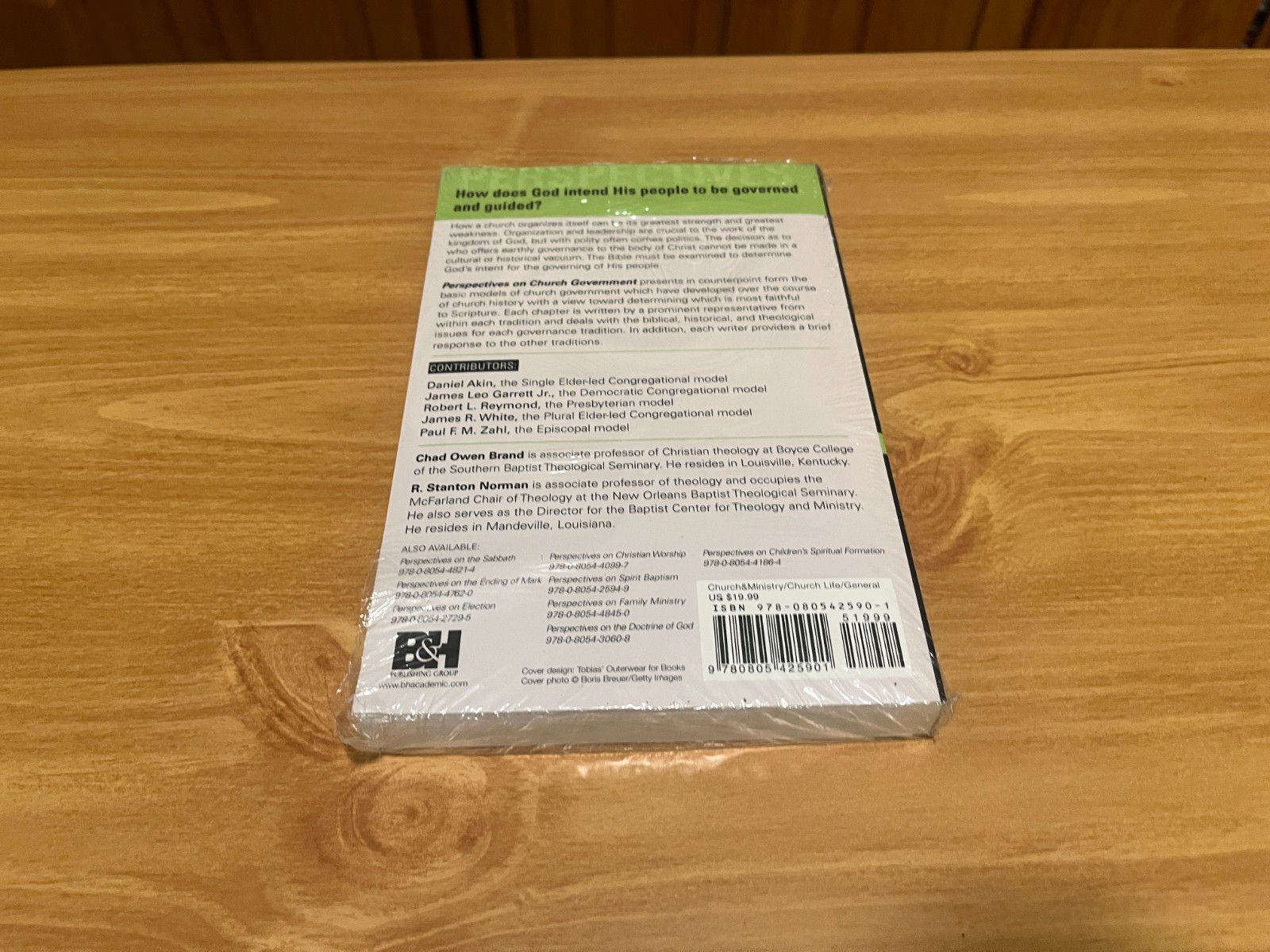 Perspectives on Church Government: Five Views of Church Polity *Sealed* OOP