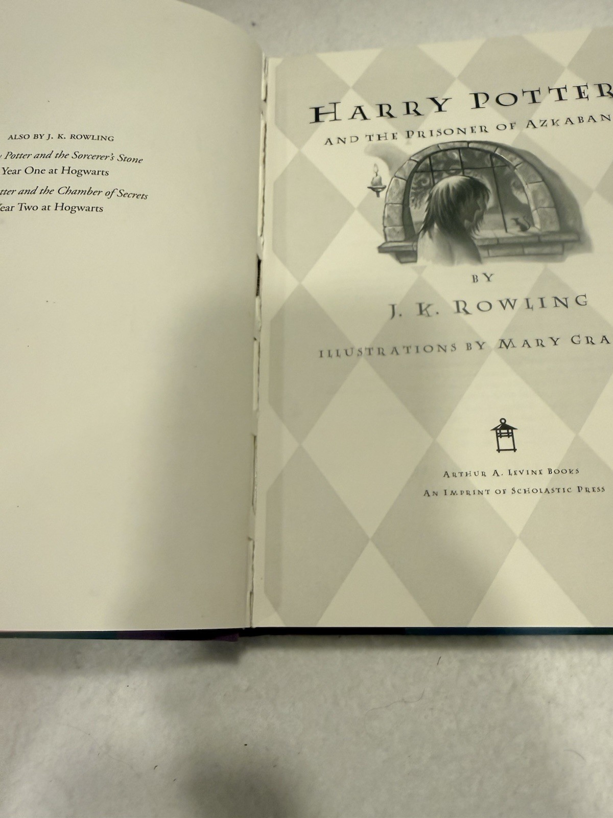 Harry Potter and the Prisoner of Azkaban 1st Edition 1st Print Hardcover 1999