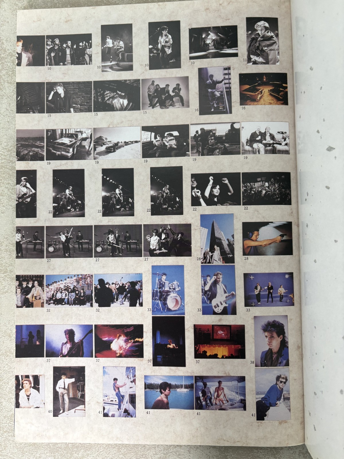Duran Duran – Sing Blue Silver – Photographed Around the World Book 1984
