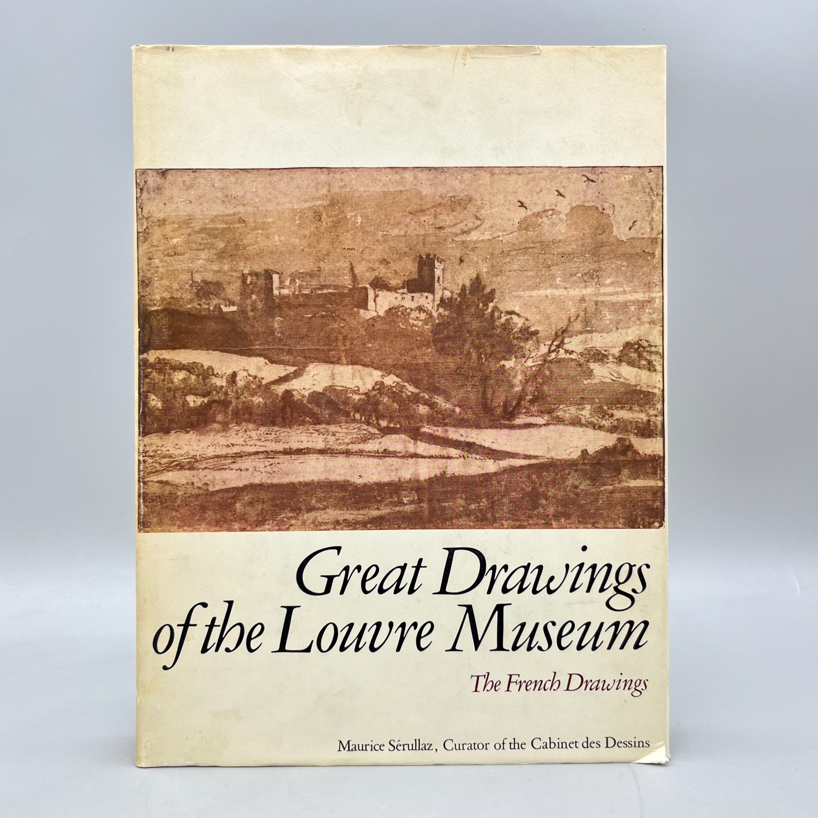 Great Drawings of The Louvre Museum, The French Drawings, Serullaz 1968 HC/DJ