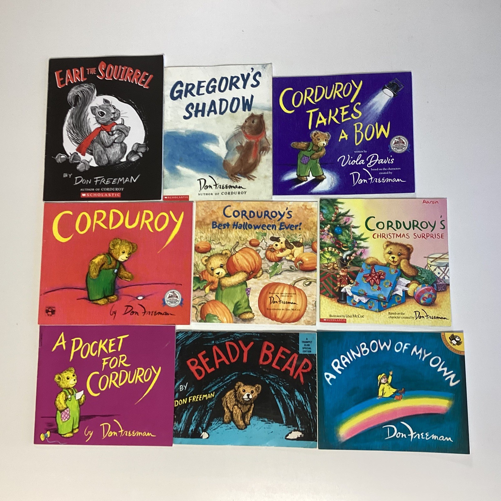 Donald Freeman Corduroy Preschool Kindergarten 1st Grade Children’s 9 Book Lot