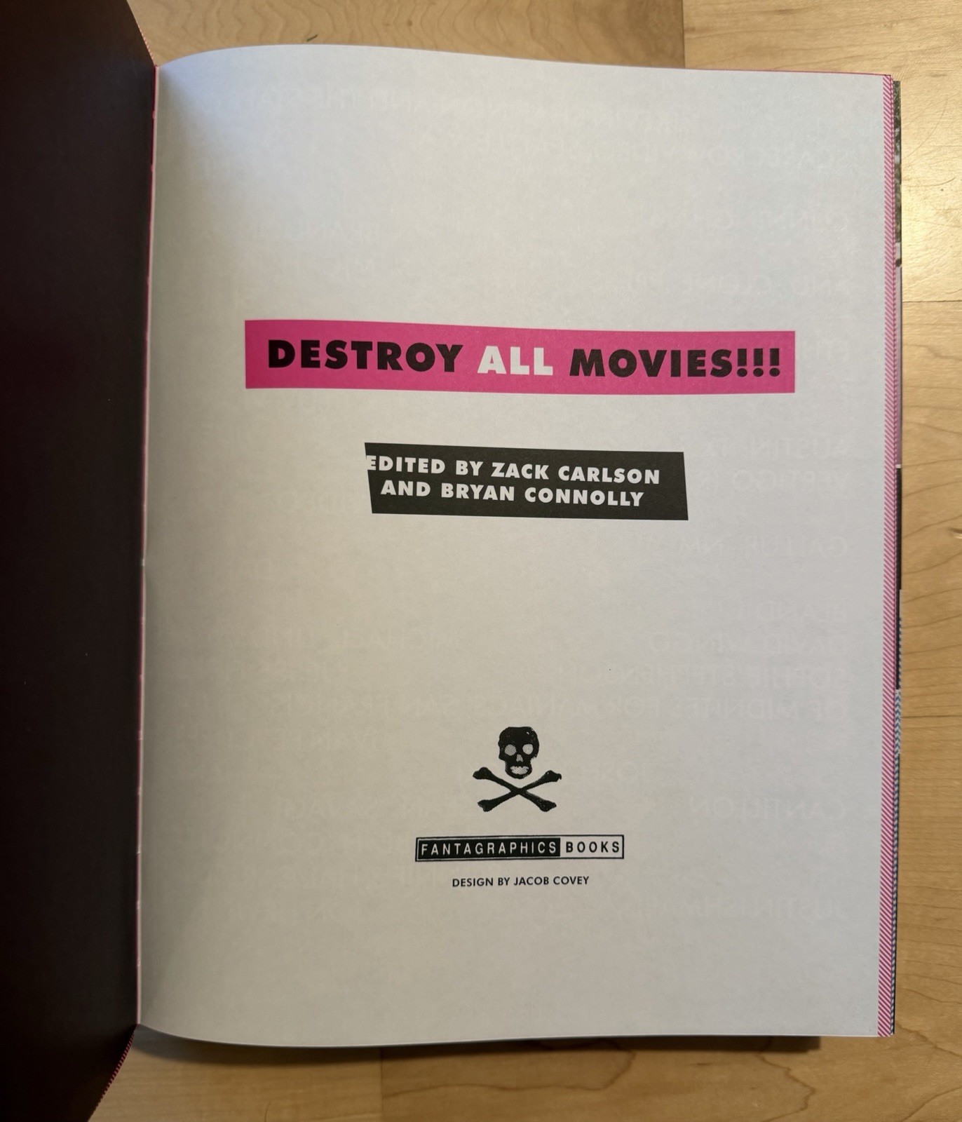 DESTROY ALL MOVIES!!! The Complete Guide To Punks On Film 2010 Fantagraphics TPB