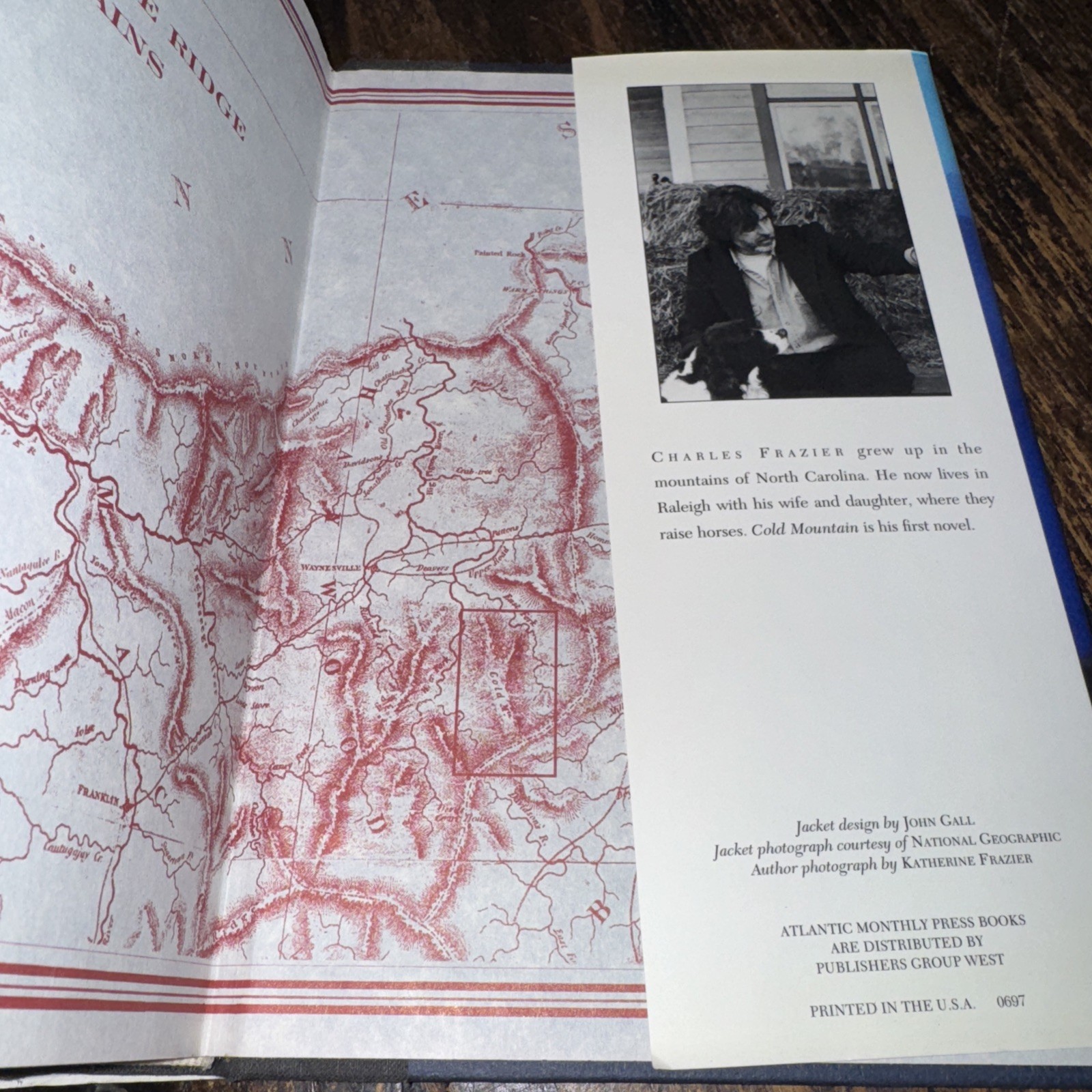 Vintage 1997 Cold Mountain by Charles Frazier – First Edition