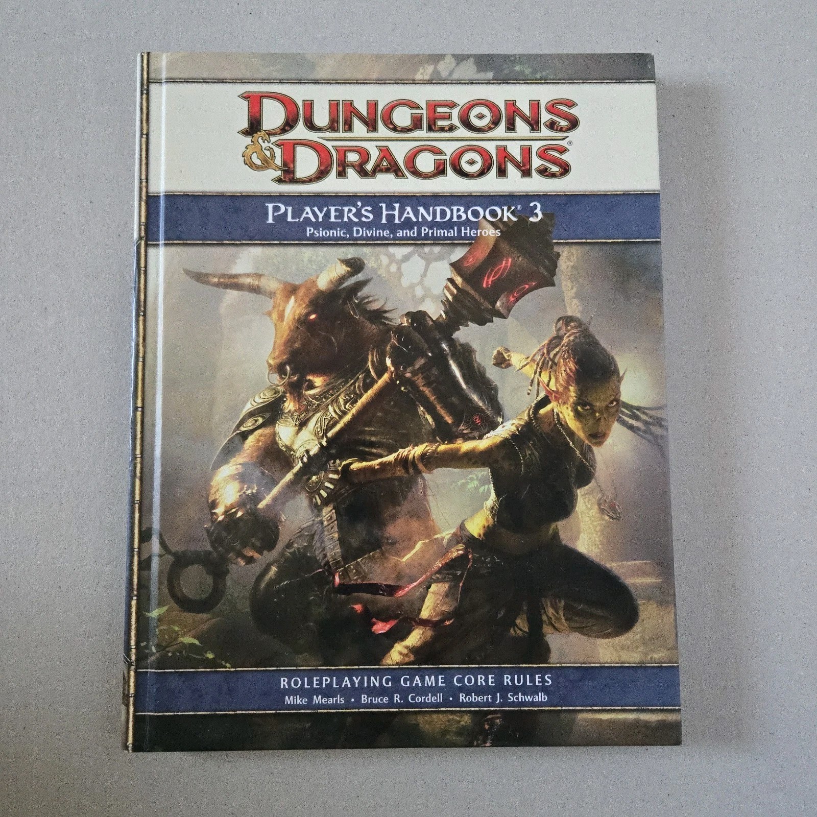 Dungeons & Dragons: Player’s Handbook 2 and 3 Hardcover 4th Edition Books