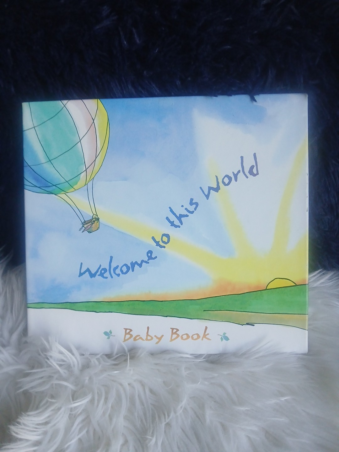 Welcome To The World Baby Book
