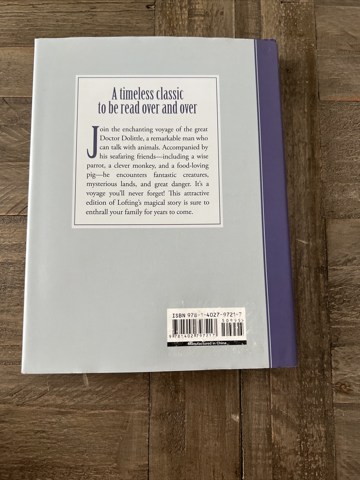 Union Square Kids Unabridged Classics Ser.: The Voyages of Doctor Dolittle by…