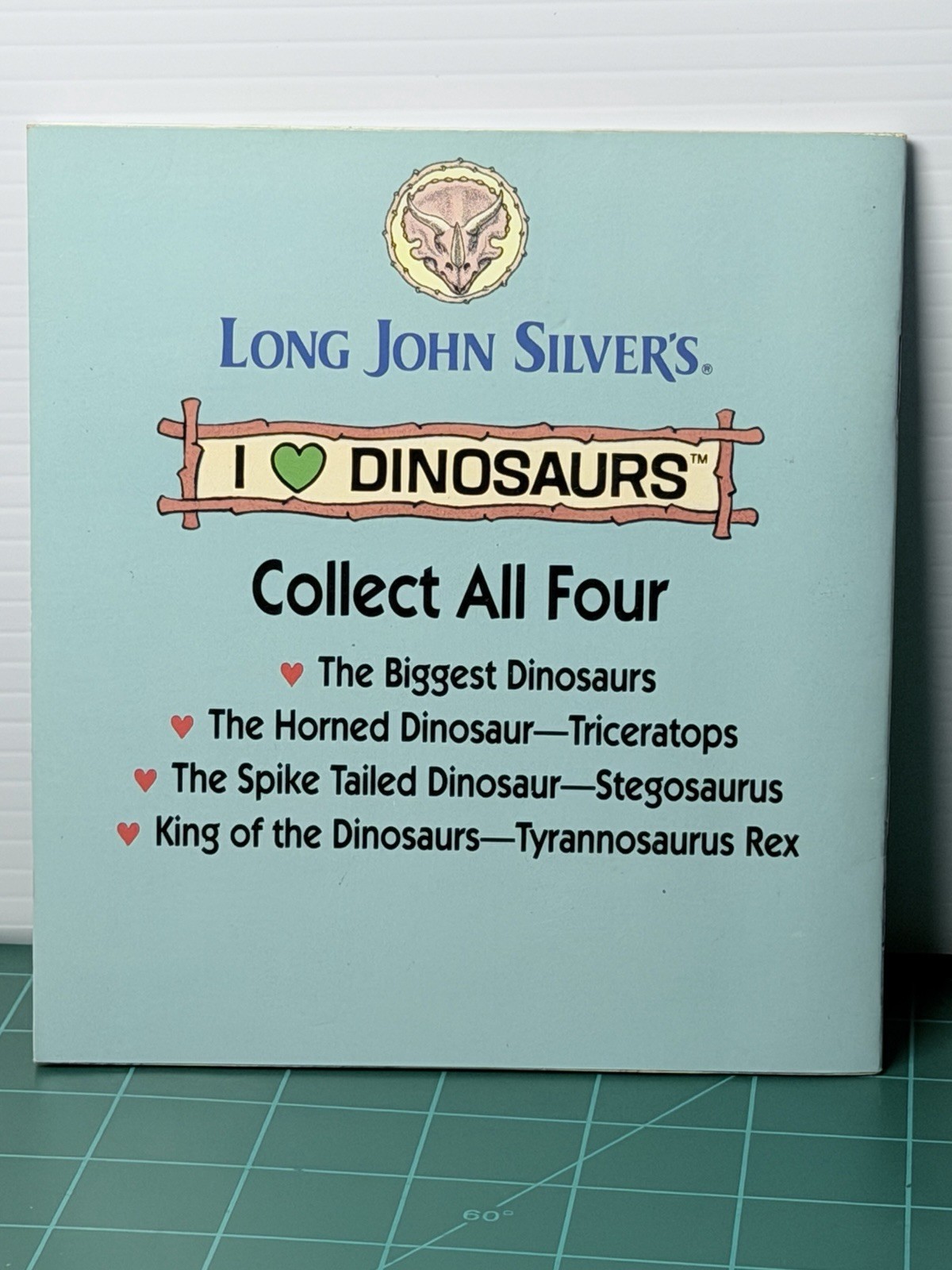 1989 Vintage The Horned Dinosaur by Michael Berenstein (Paperback)