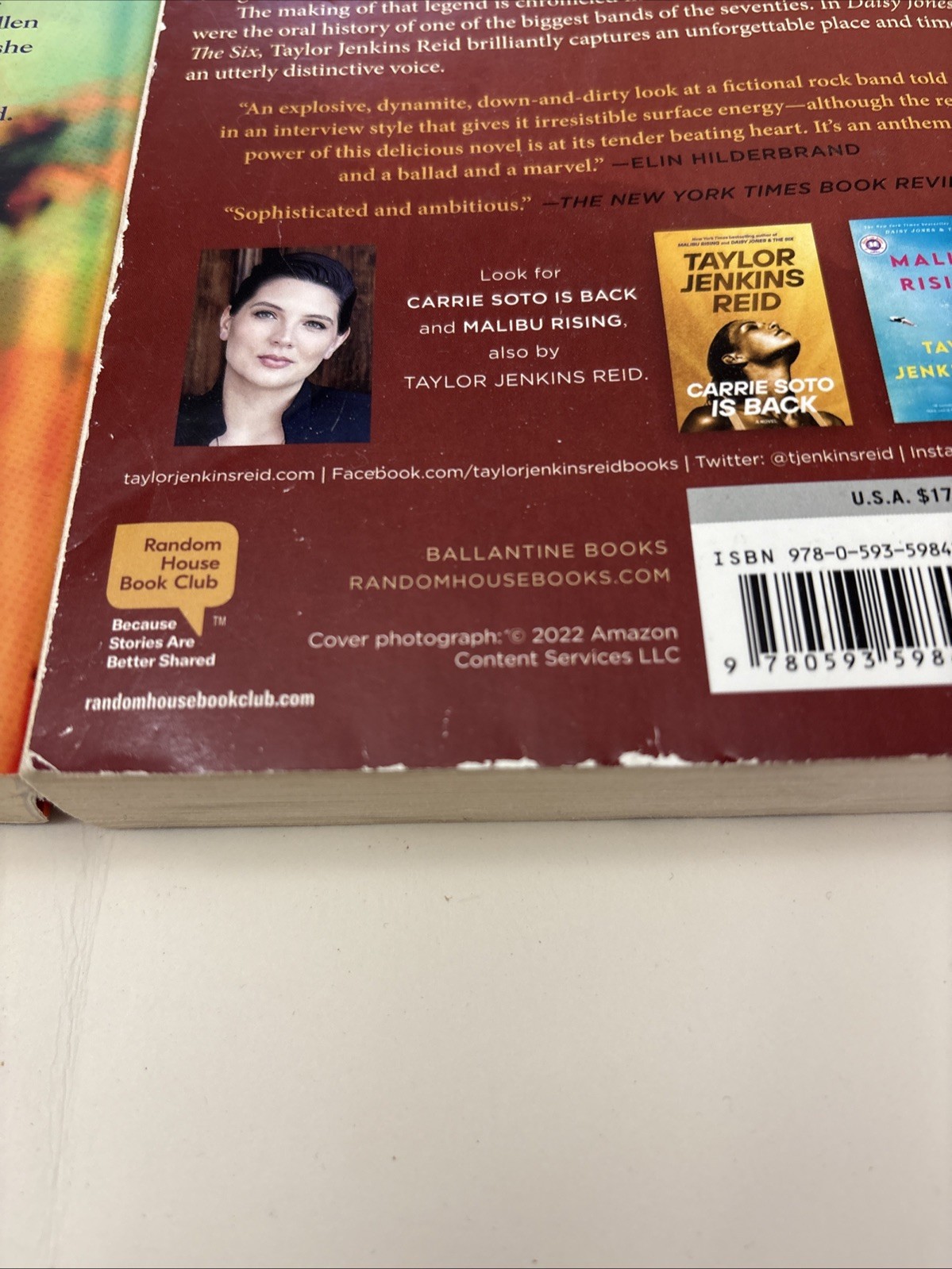 Taylor Jenkins Reid Book Lot-7 Books