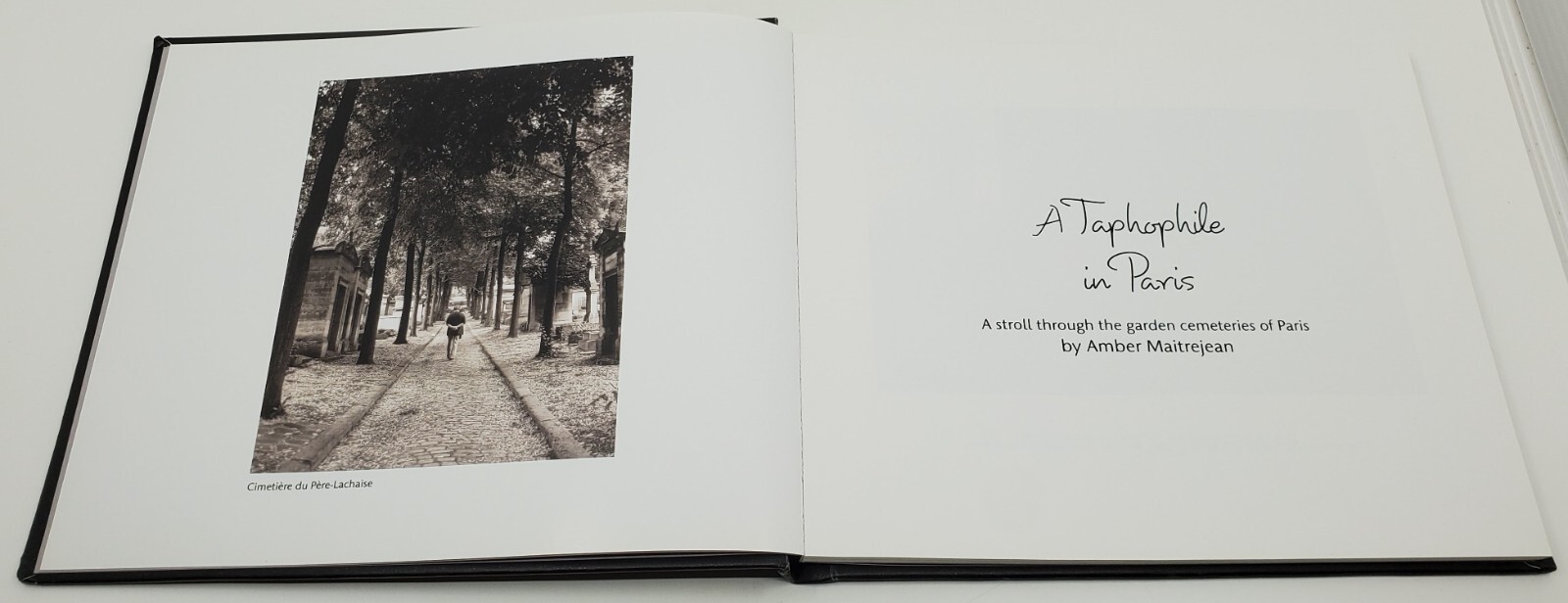 A Taphophile In Paris by Amber Maitrejean 2016 Edition Blurb
