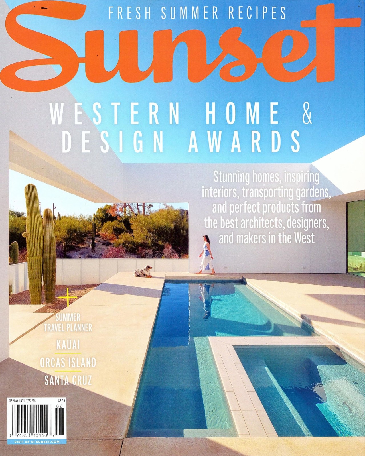 SUNSET MAGAZINE – JUNE 2025 – WESTERN HOME & DESIGN AWARDS – BRAND NEW